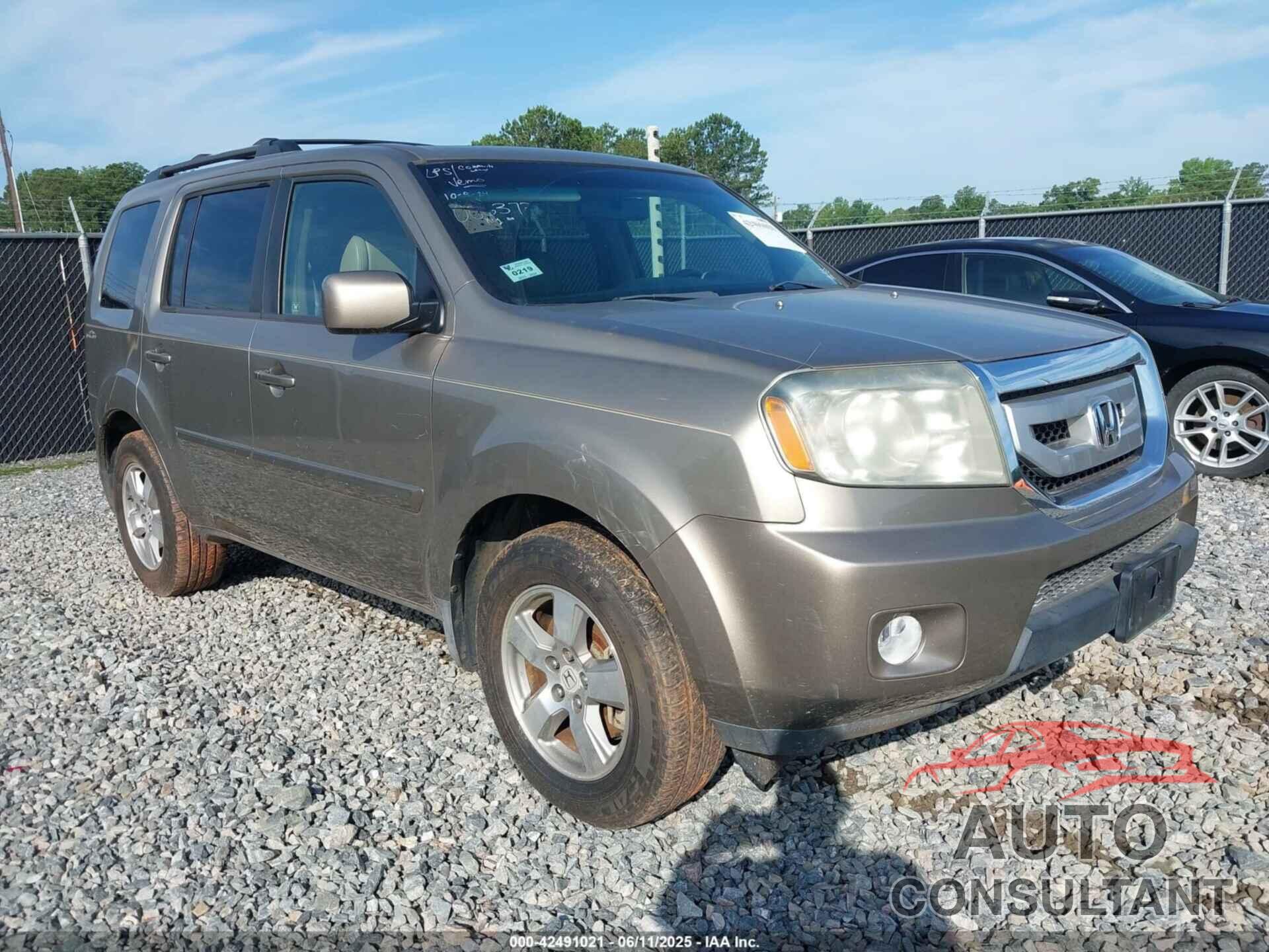 HONDA PILOT 2009 - 5FNYF38699B006373