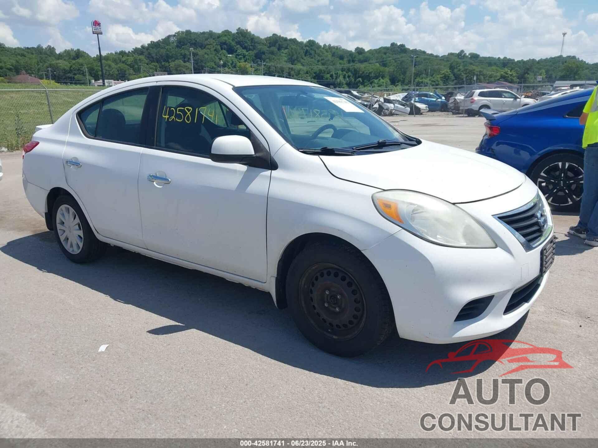 NISSAN VERSA 2013 - 3N1CN7AP5DL862239