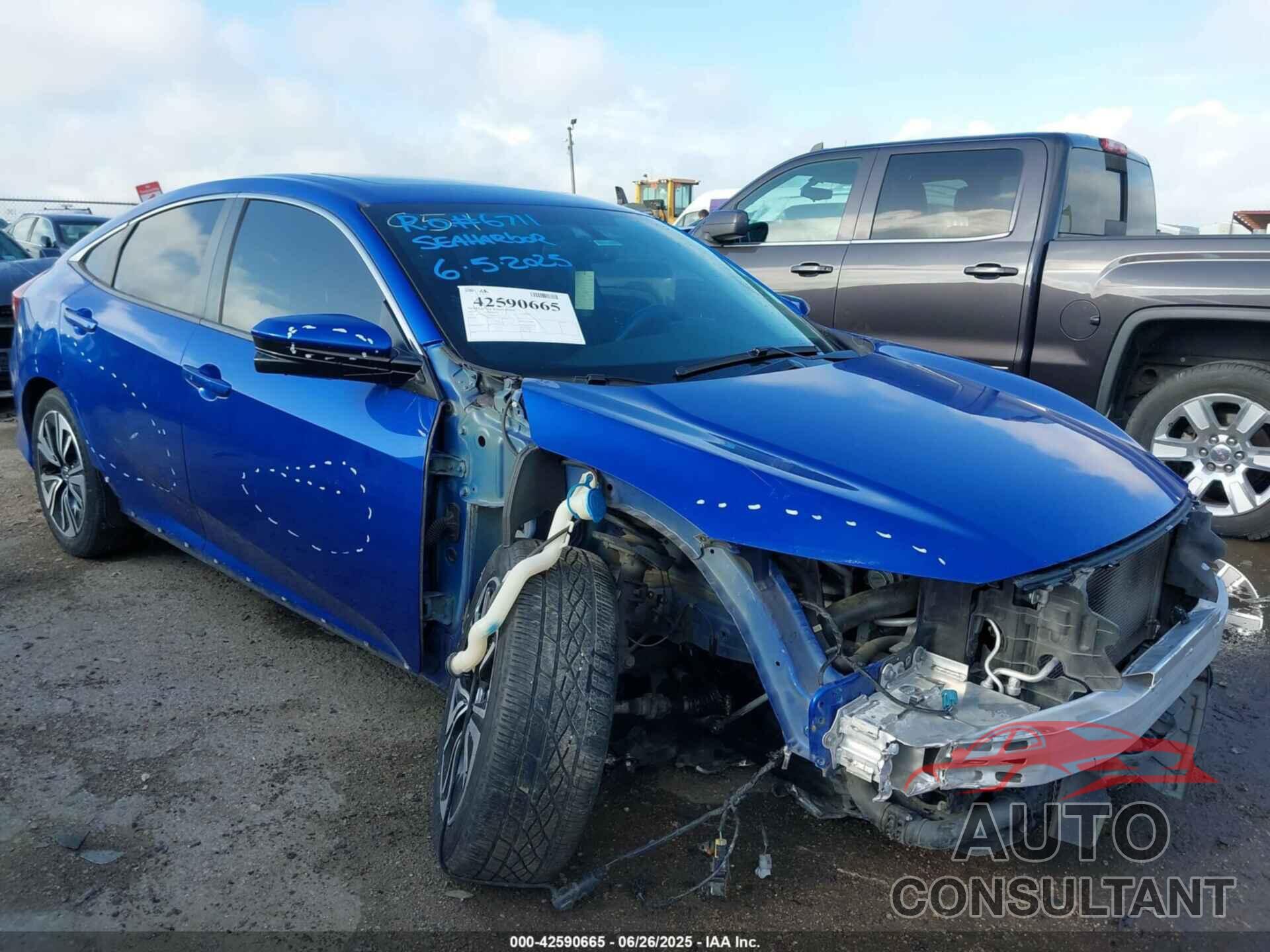 HONDA CIVIC 2016 - 2HGFC1F72GH647115