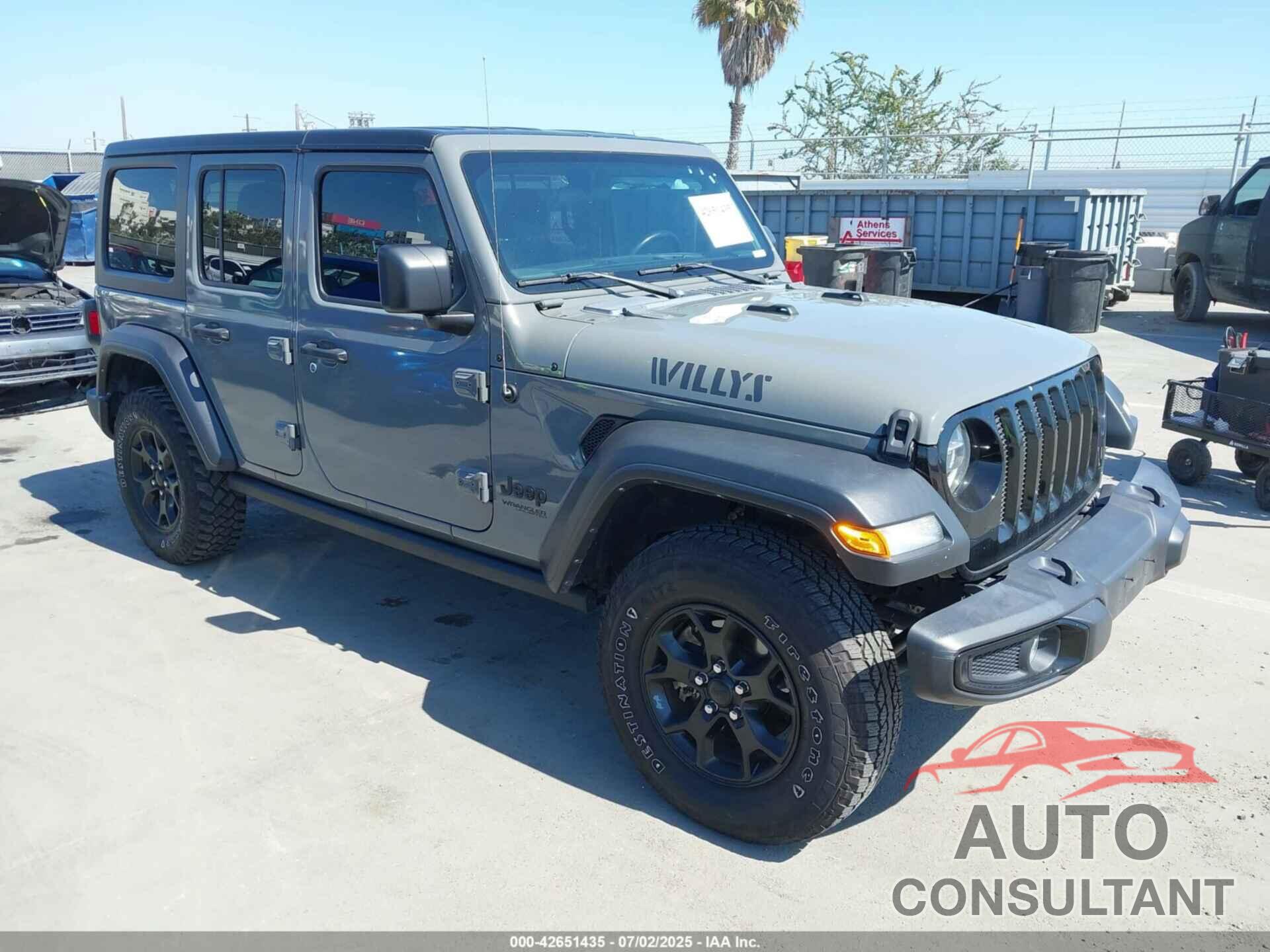 JEEP WRANGLER UNLIMITED 2021 - 1C4HJXDG0MW694546