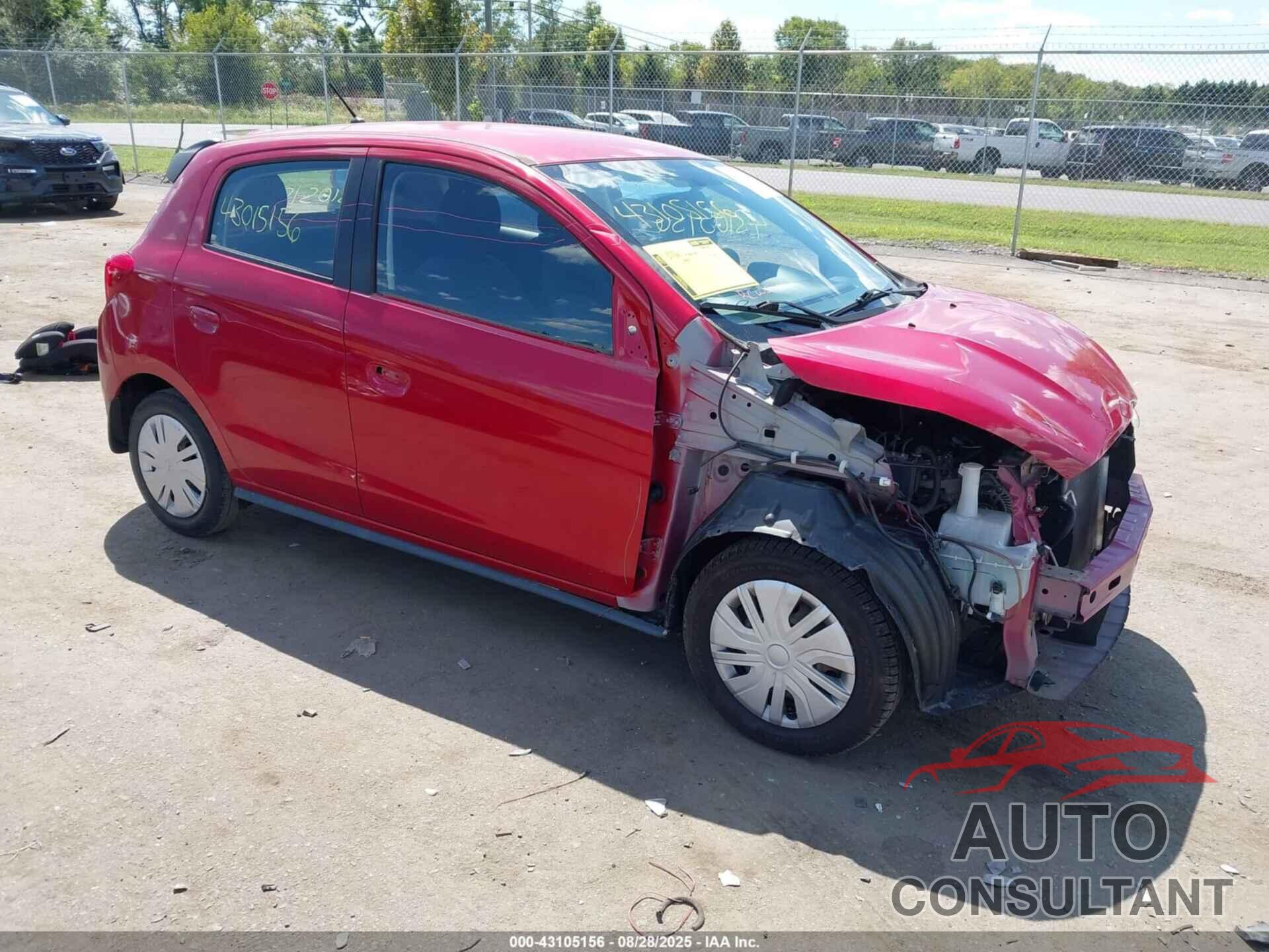 MITSUBISHI MIRAGE 2019 - ML32A3HJ5KH005156