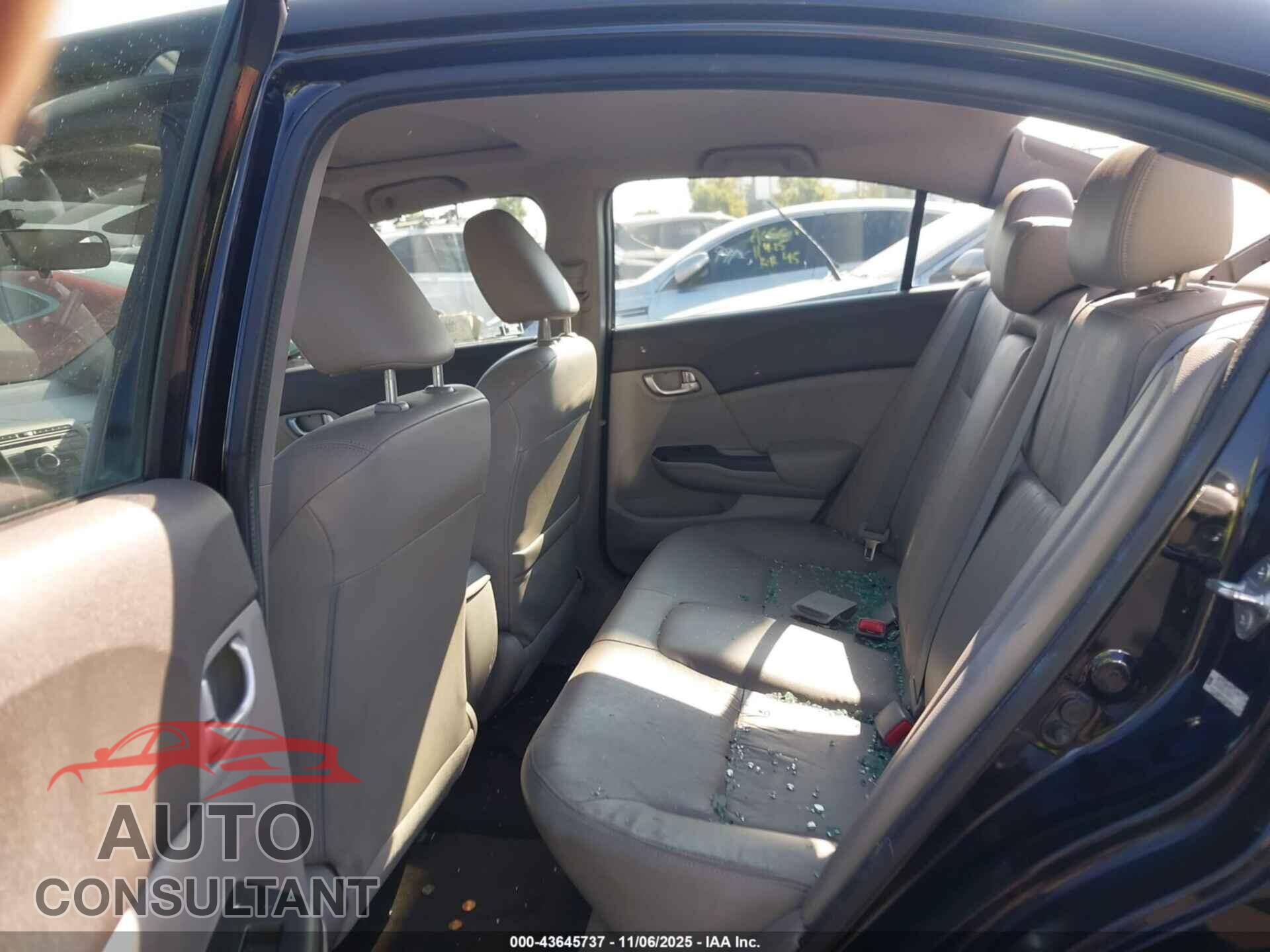 HONDA CIVIC 2012 - 2HGFB2F93CH555676