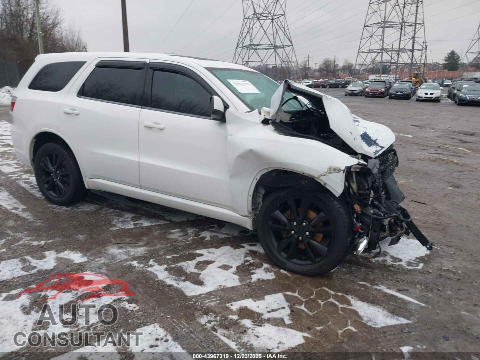 DODGE DURANGO 2013 - 1C4RDJAG4DC697092
