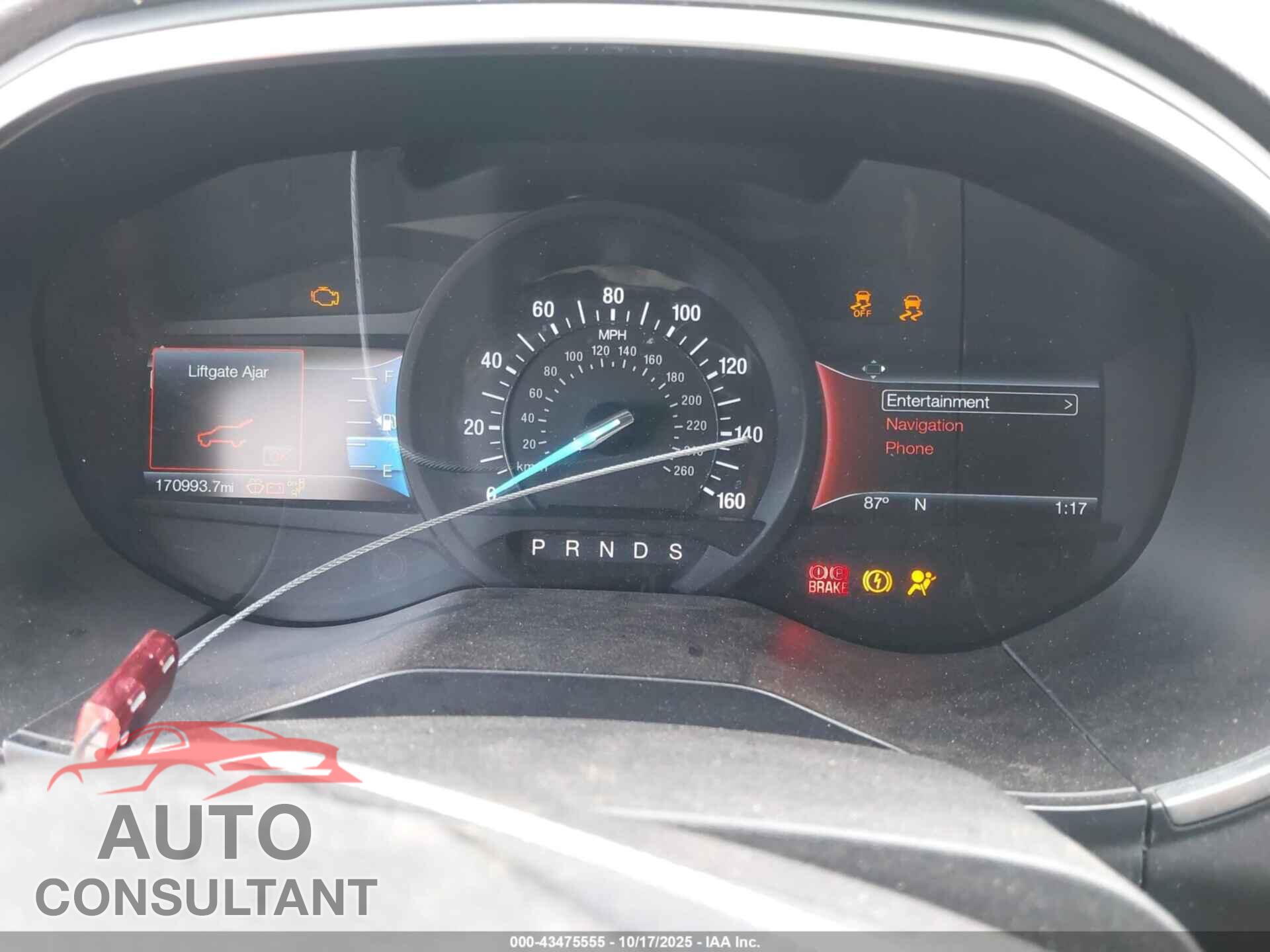 FORD EDGE 2017 - 2FMPK3K95HBB68406