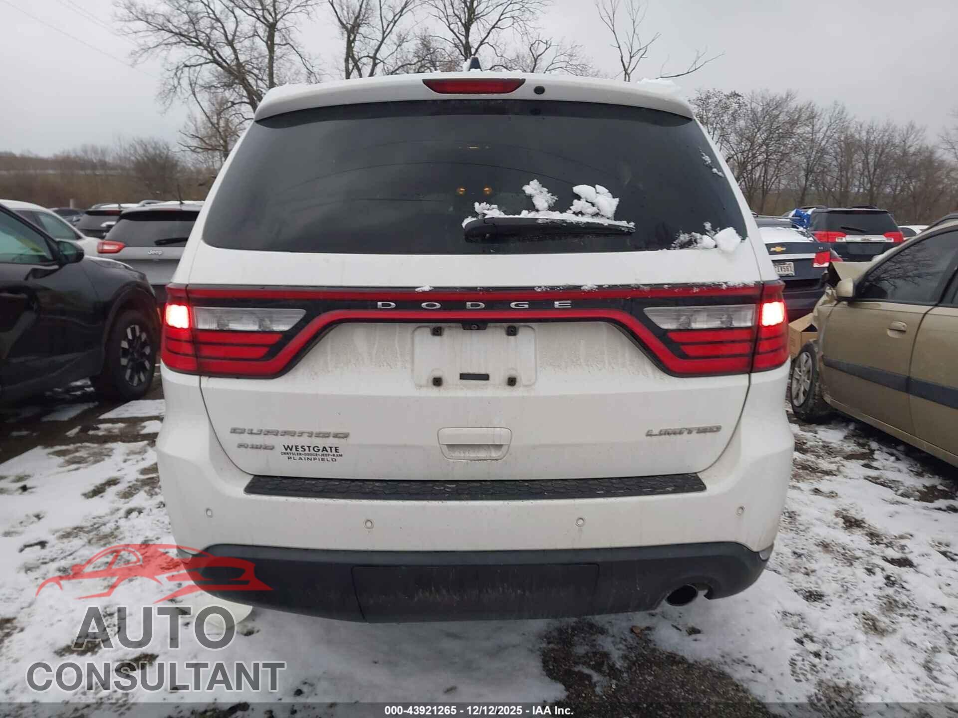 DODGE DURANGO 2014 - 1C4RDJDGXEC484175