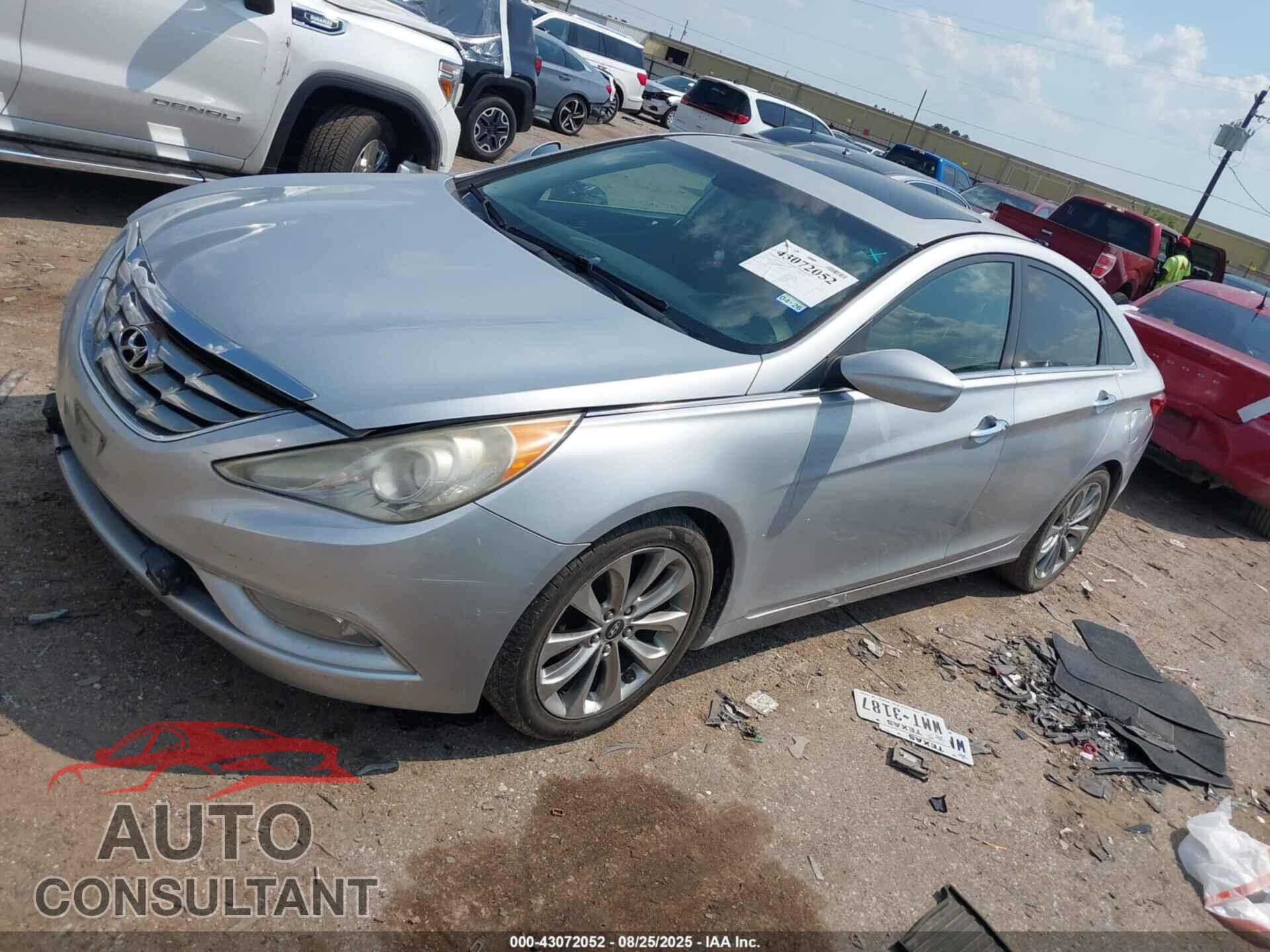 HYUNDAI SONATA 2012 - 5NPEC4AB3CH408262