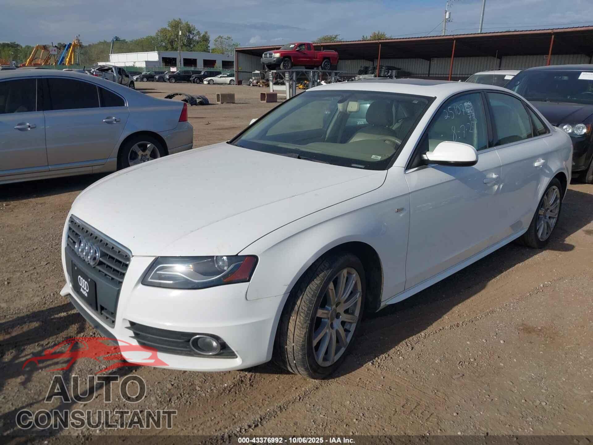AUDI A4 2012 - WAUFFAFL2CN016737