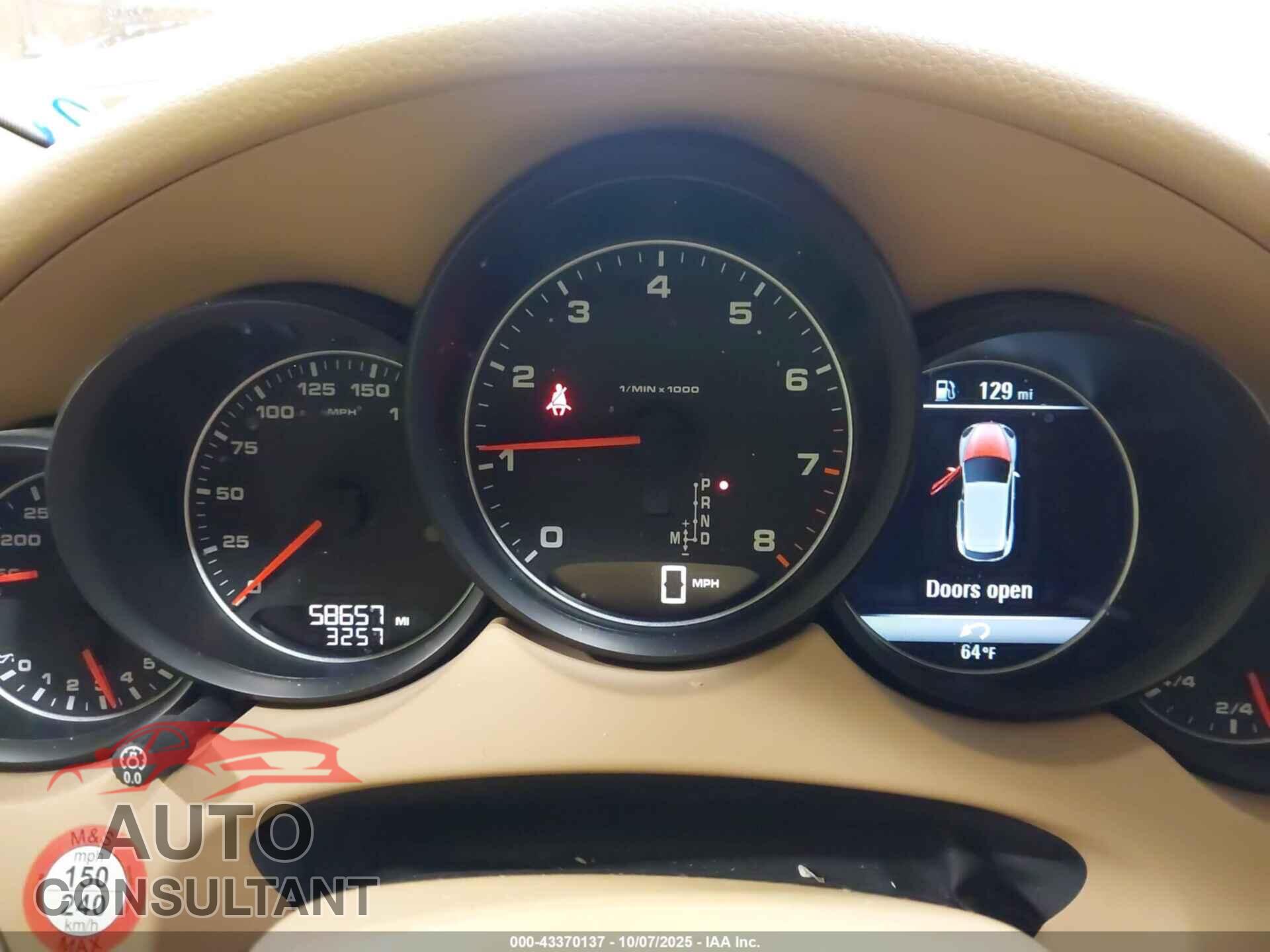 PORSCHE CAYENNE 2016 - WP1AA2A28GLA10652