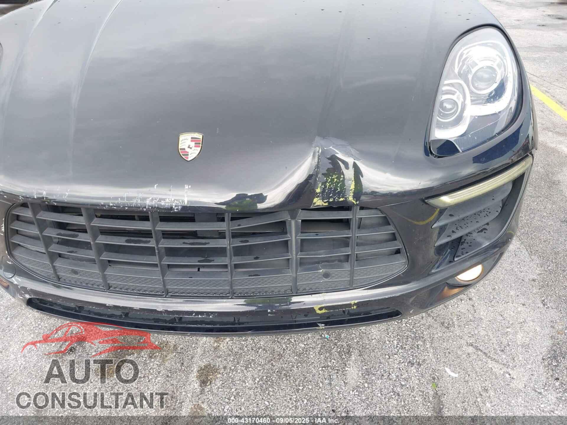 PORSCHE MACAN 2017 - WP1AA2A50HLB08604