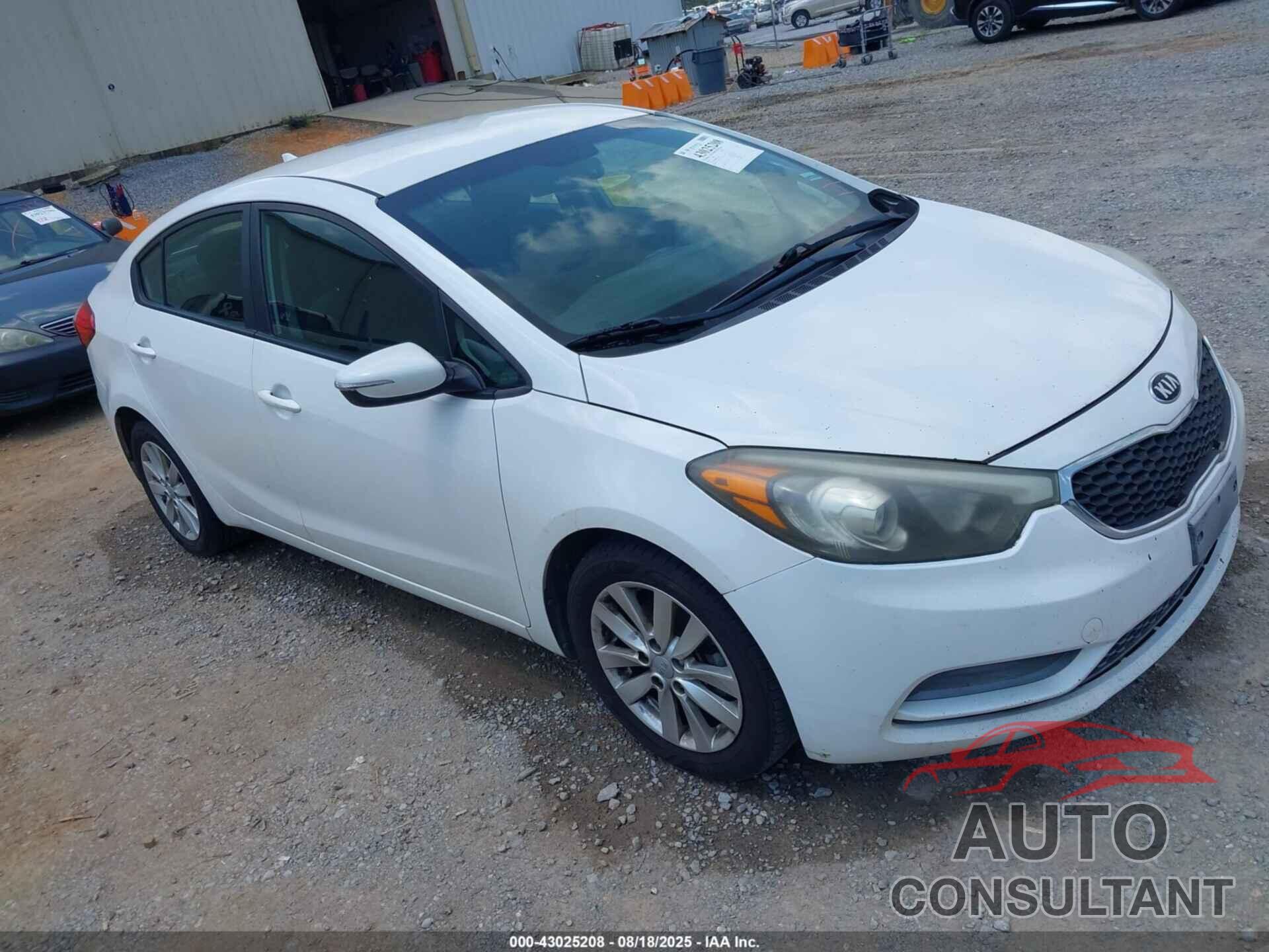 KIA FORTE 2014 - KNAFX4A66E5227460