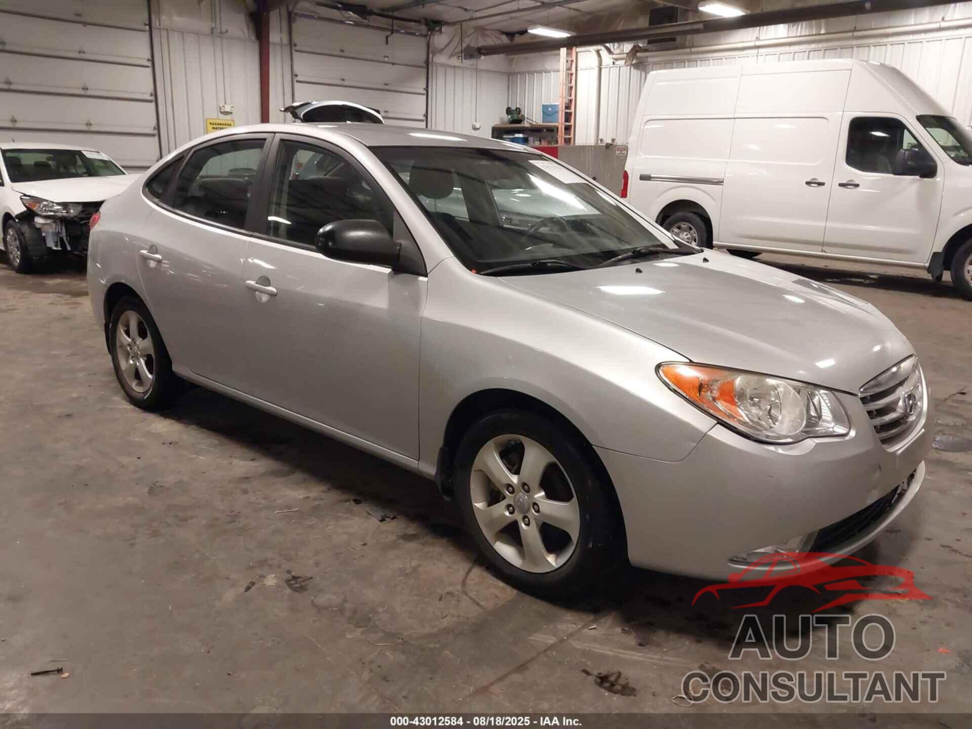 HYUNDAI ELANTRA 2010 - KMHDU4AD5AU868404