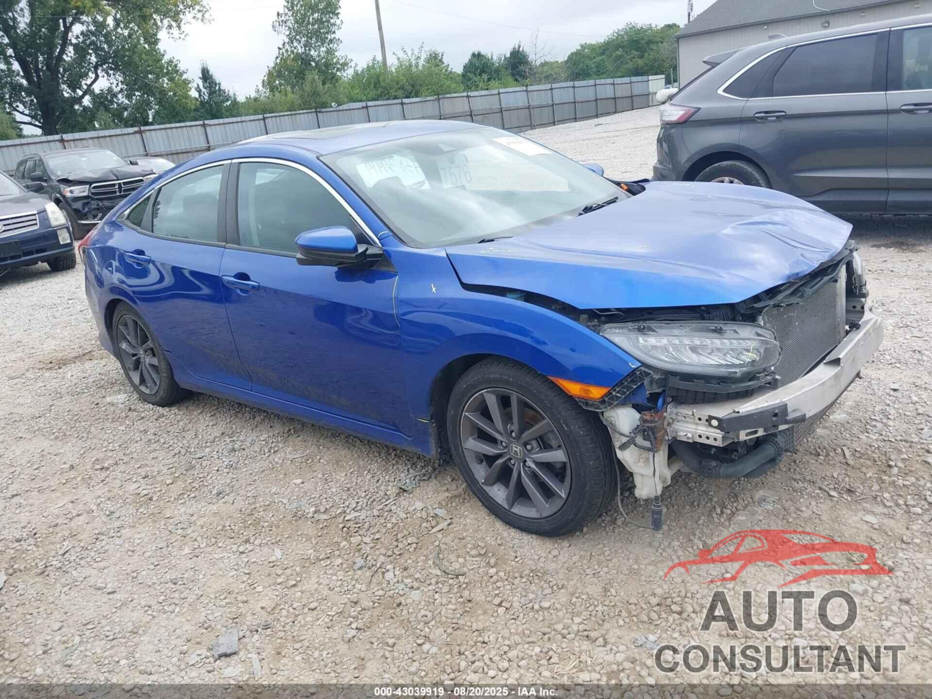 HONDA CIVIC 2020 - 19XFC1F31LE024229