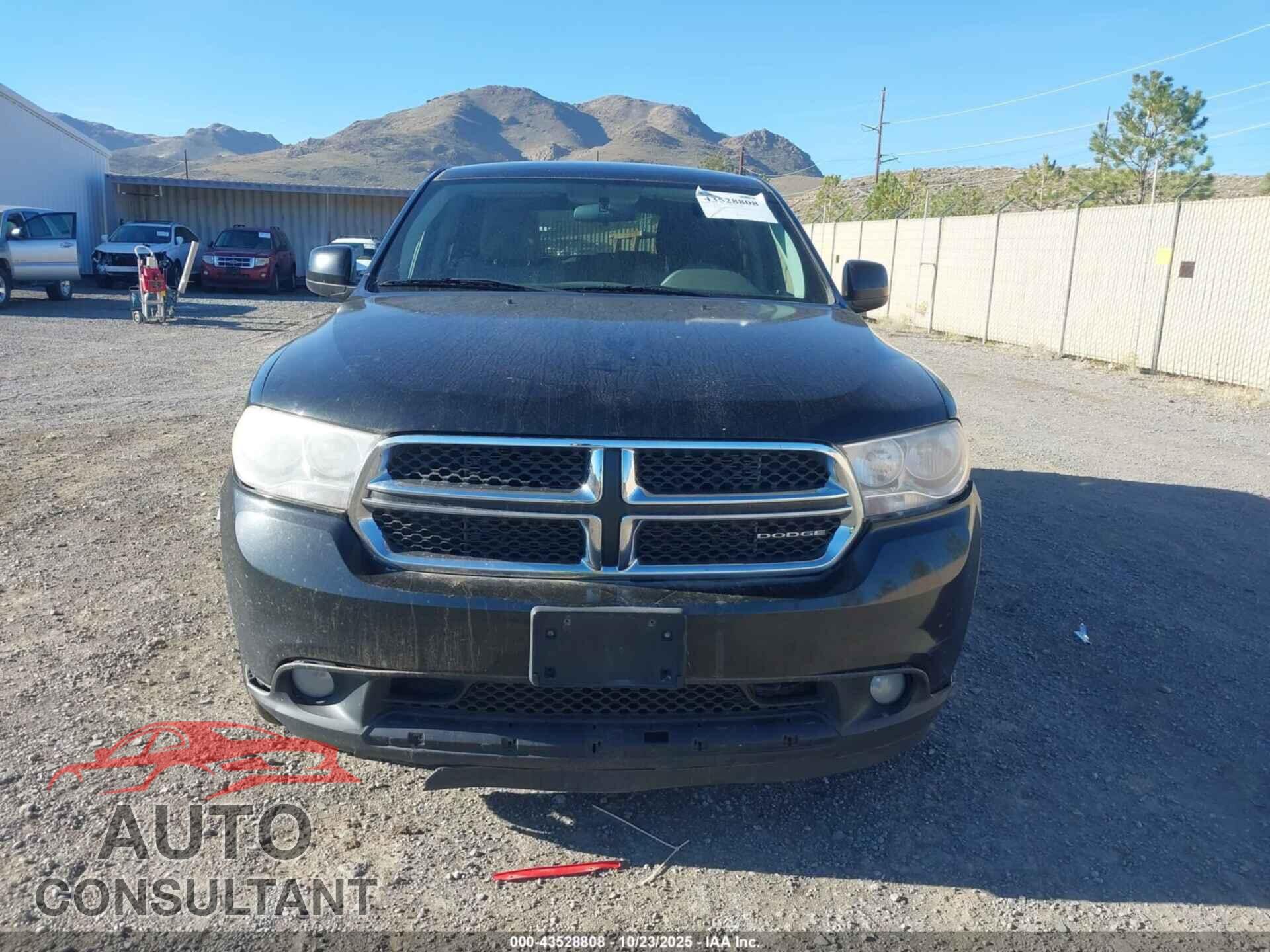 DODGE DURANGO 2012 - 1C4RDJAG3CC112646