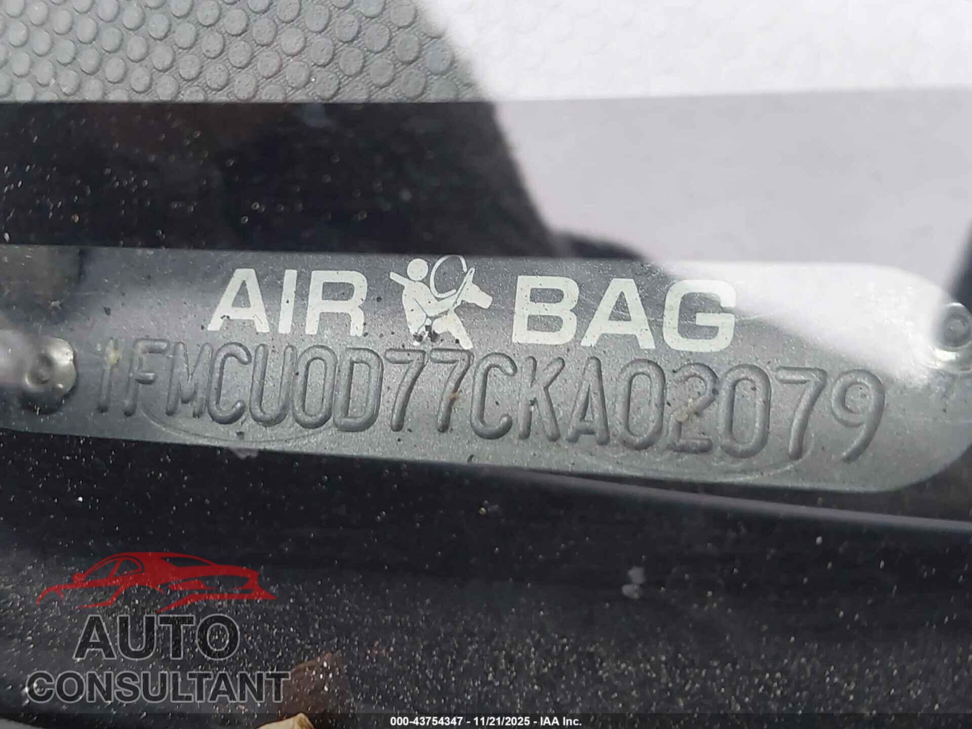 FORD ESCAPE 2012 - 1FMCU0D77CKA02079