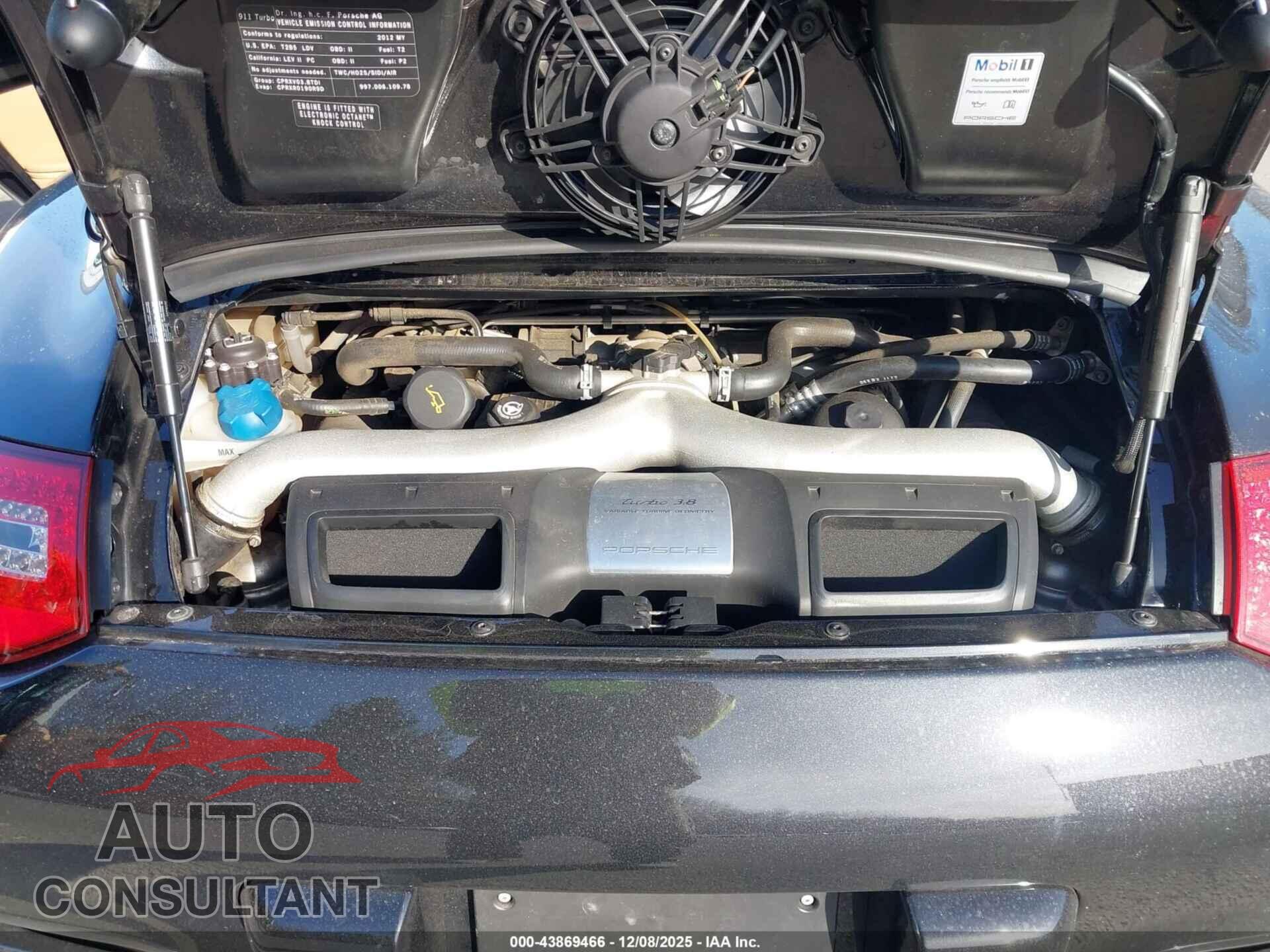 PORSCHE 911 2012 - WP0CD2A96CS773400