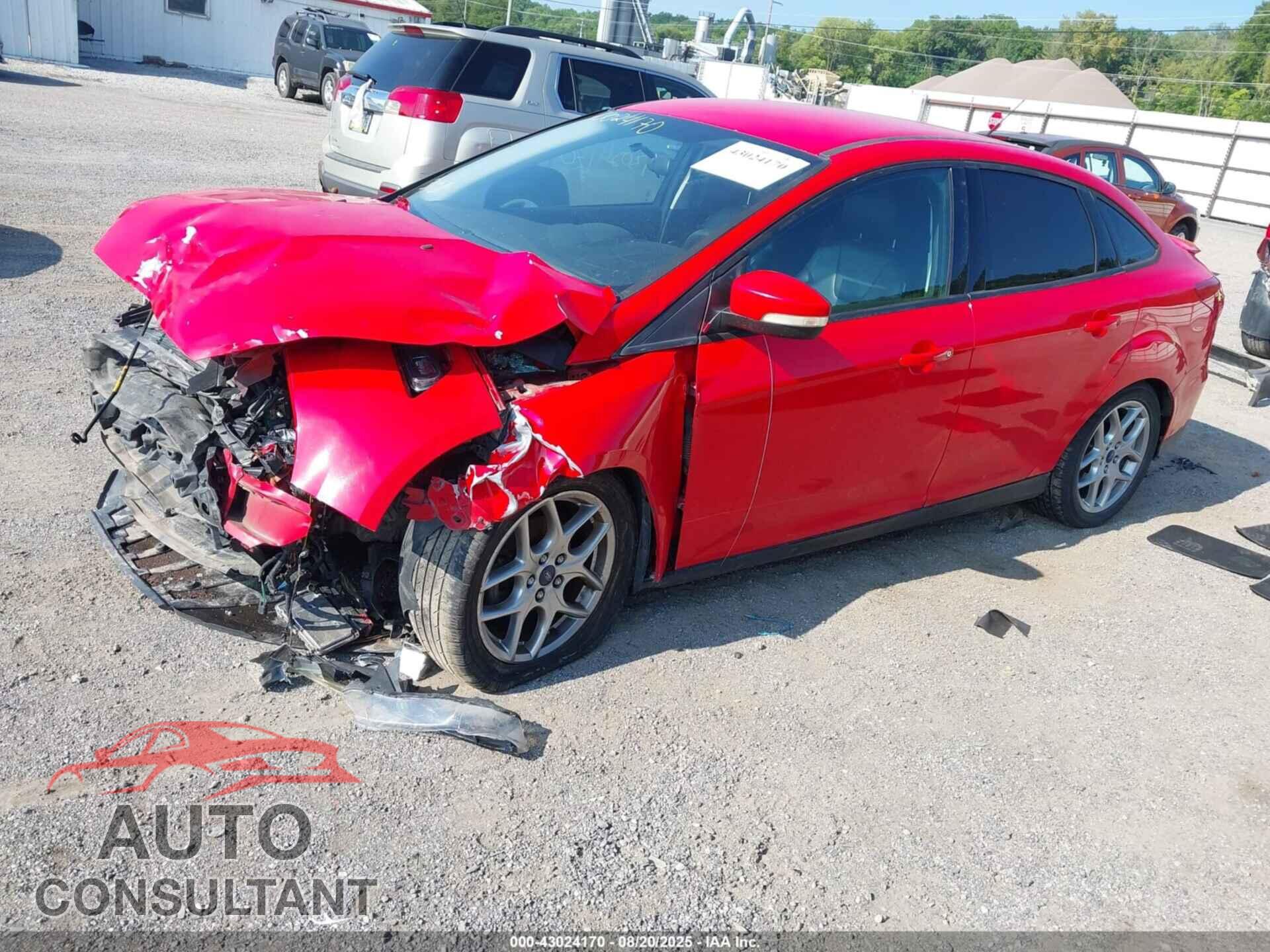 FORD FOCUS 2015 - 1FADP3F22FL228683