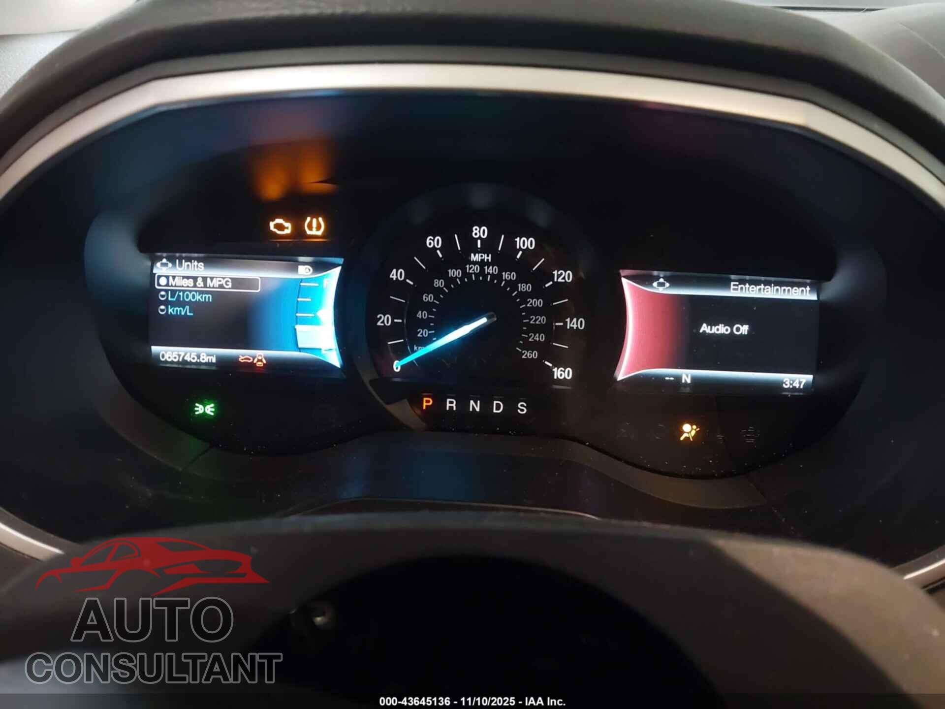 FORD EDGE 2020 - 2FMPK4J96LBB10076