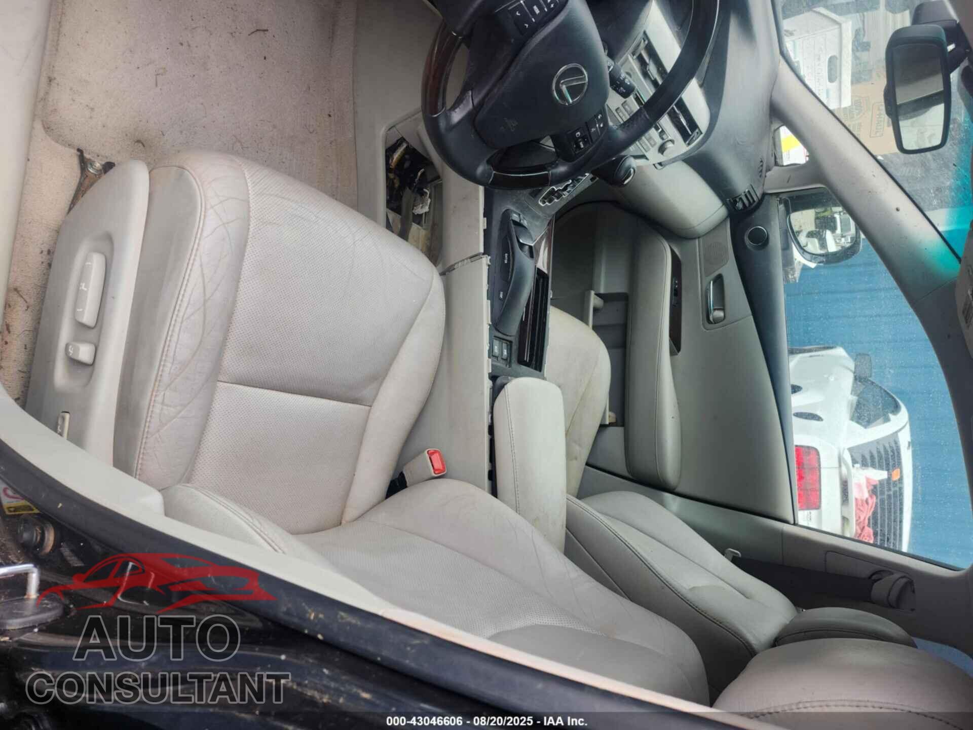 LEXUS RX 2011 - 2T2BK1BAXBC117801