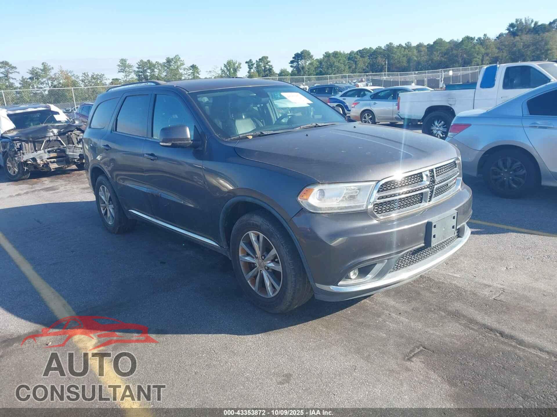 DODGE DURANGO 2015 - 1C4RDHDG0FC850025