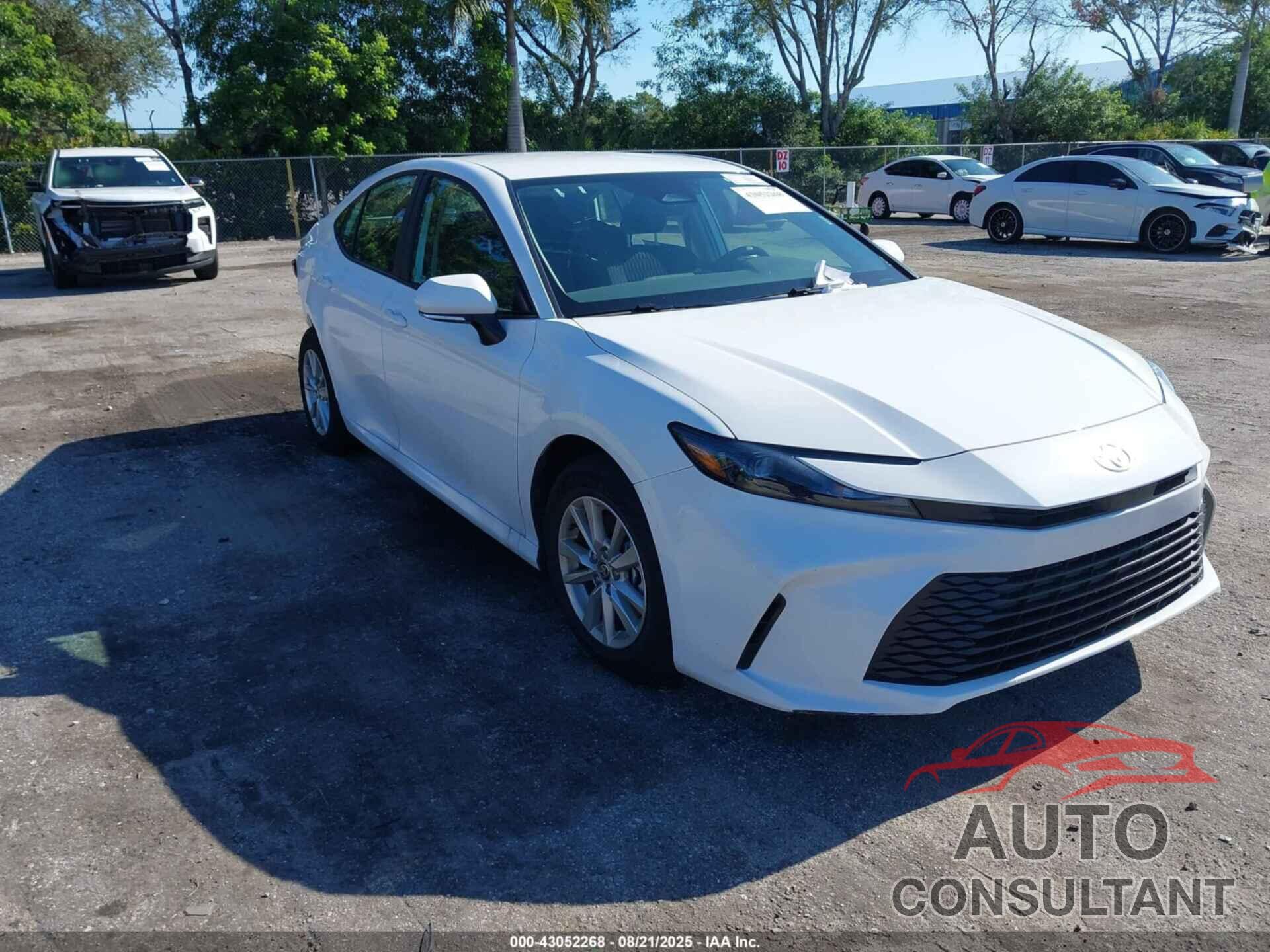 TOYOTA CAMRY 2025 - 4T1DAACK3SU584919