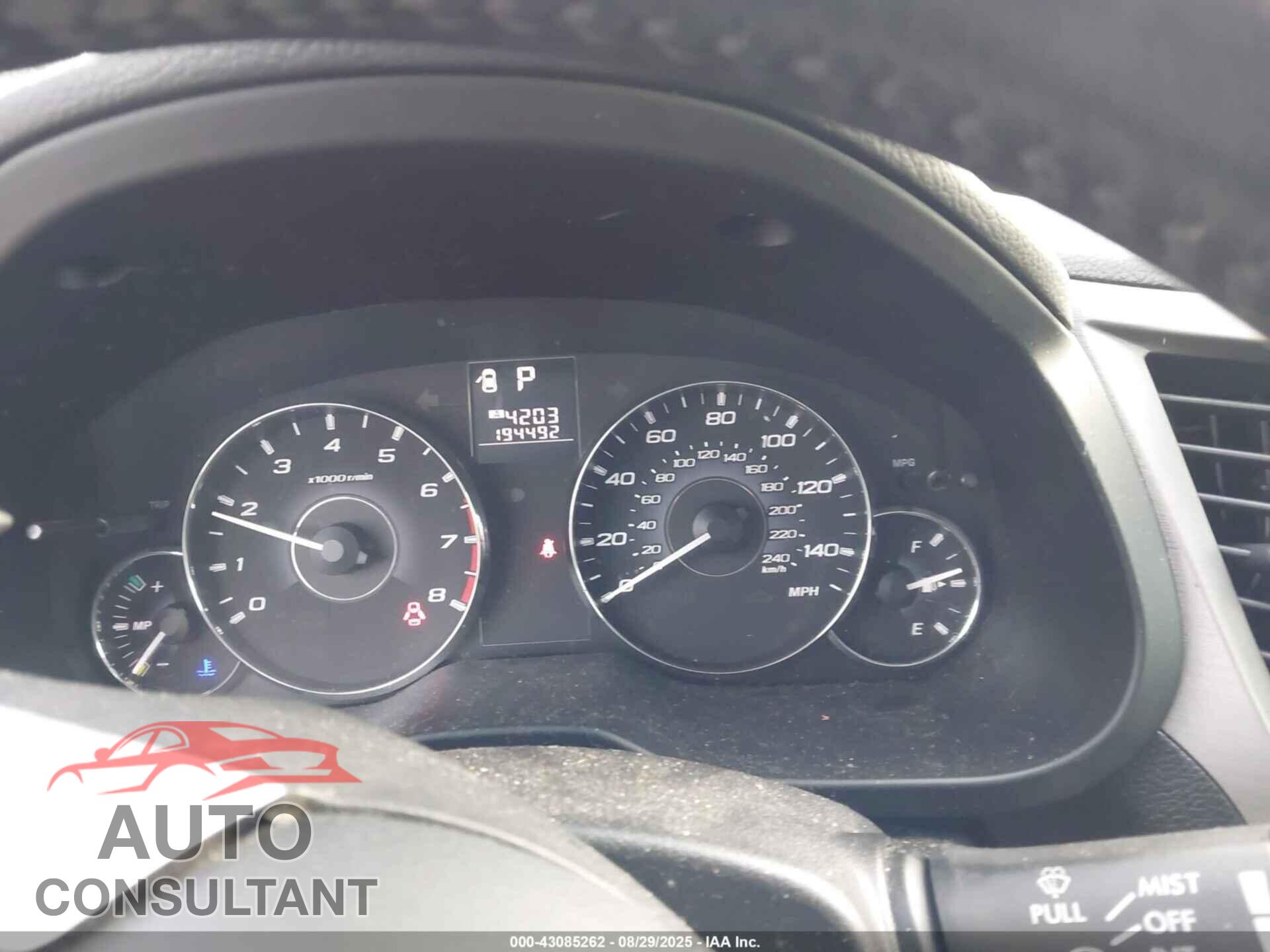 SUBARU OUTBACK 2011 - 4S4BRBLC8B3367922