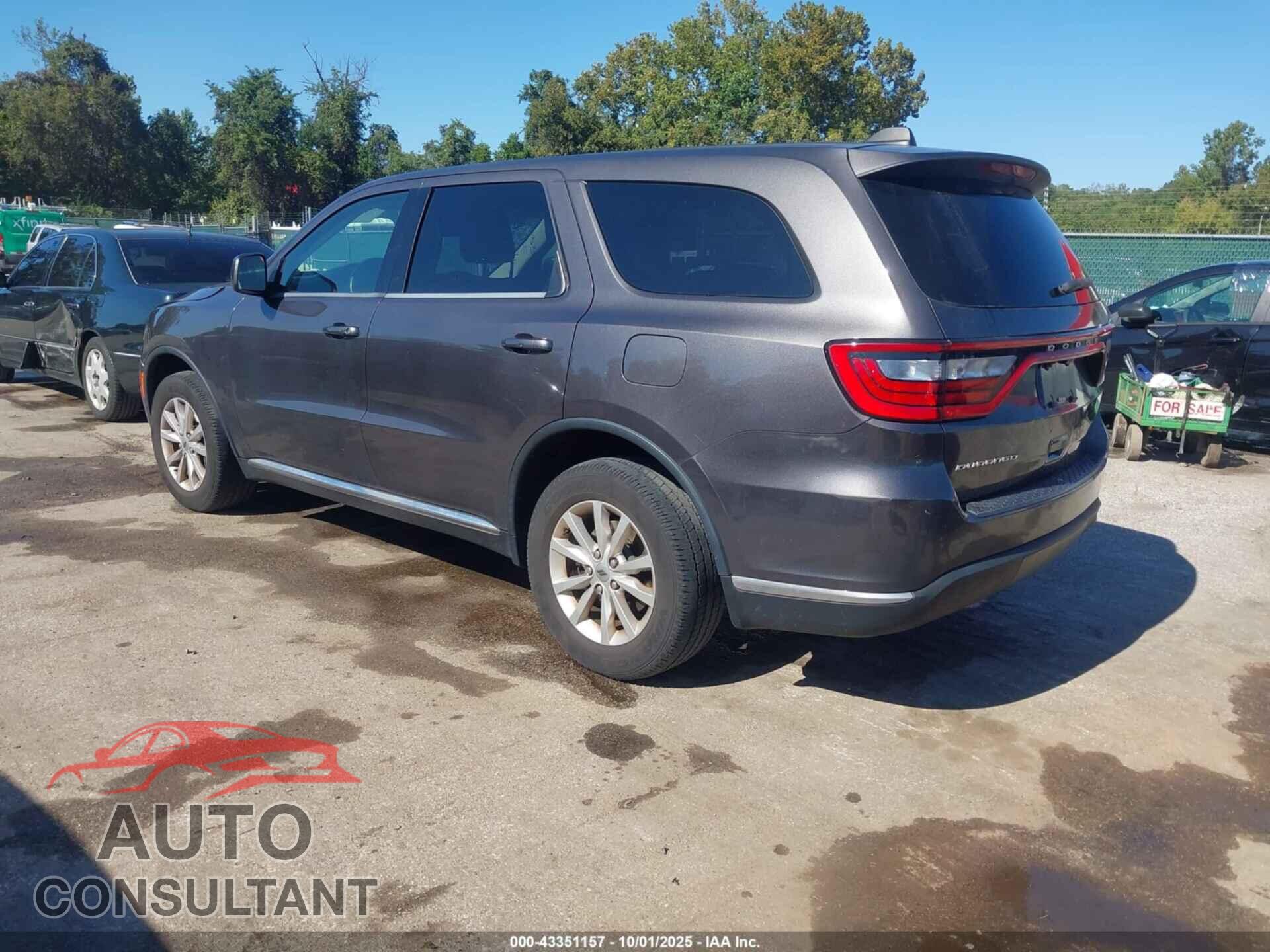 DODGE DURANGO 2021 - 1C4RDJAG2MC579333