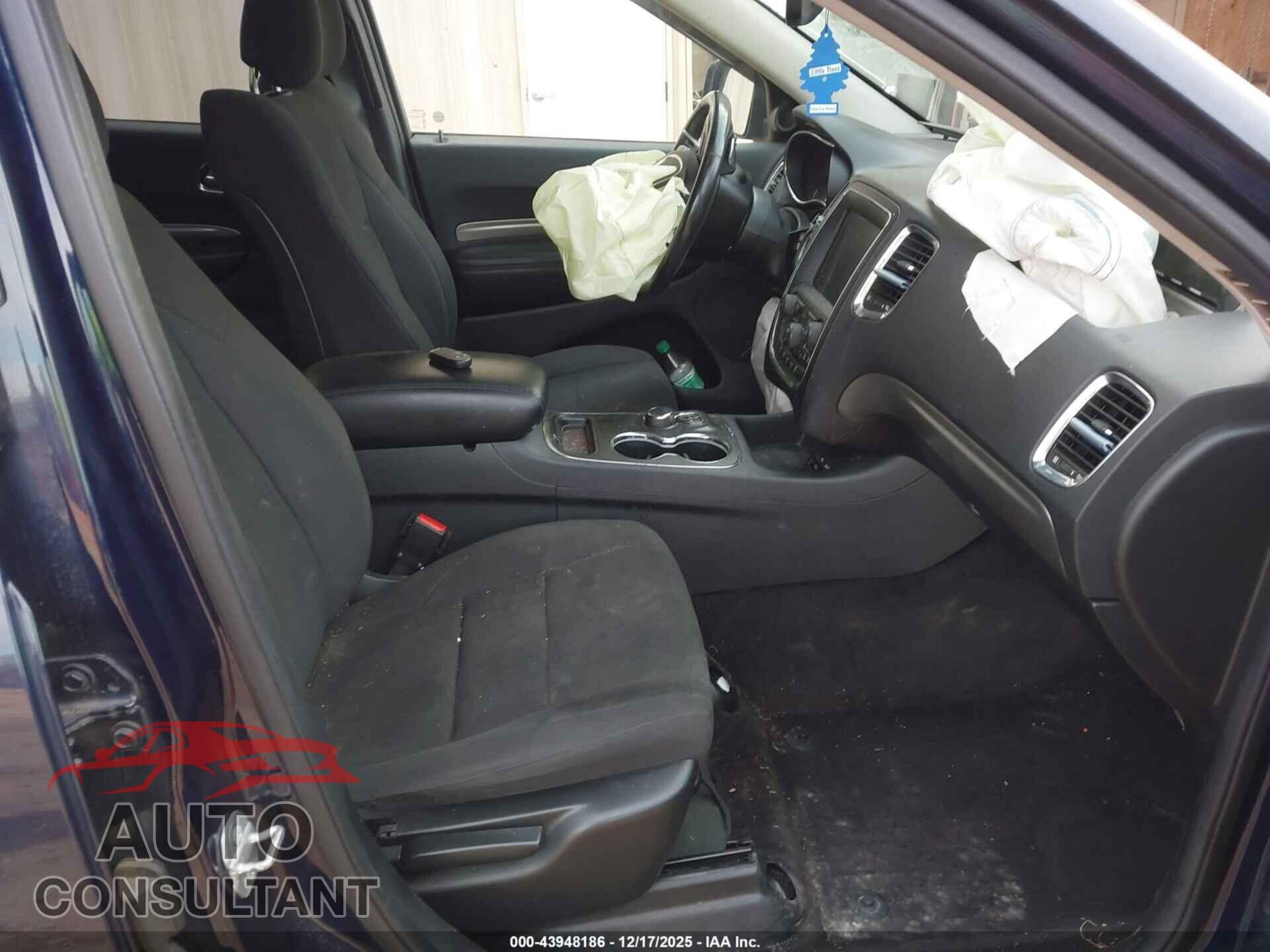 DODGE DURANGO 2017 - 1C4RDJAG6HC611948