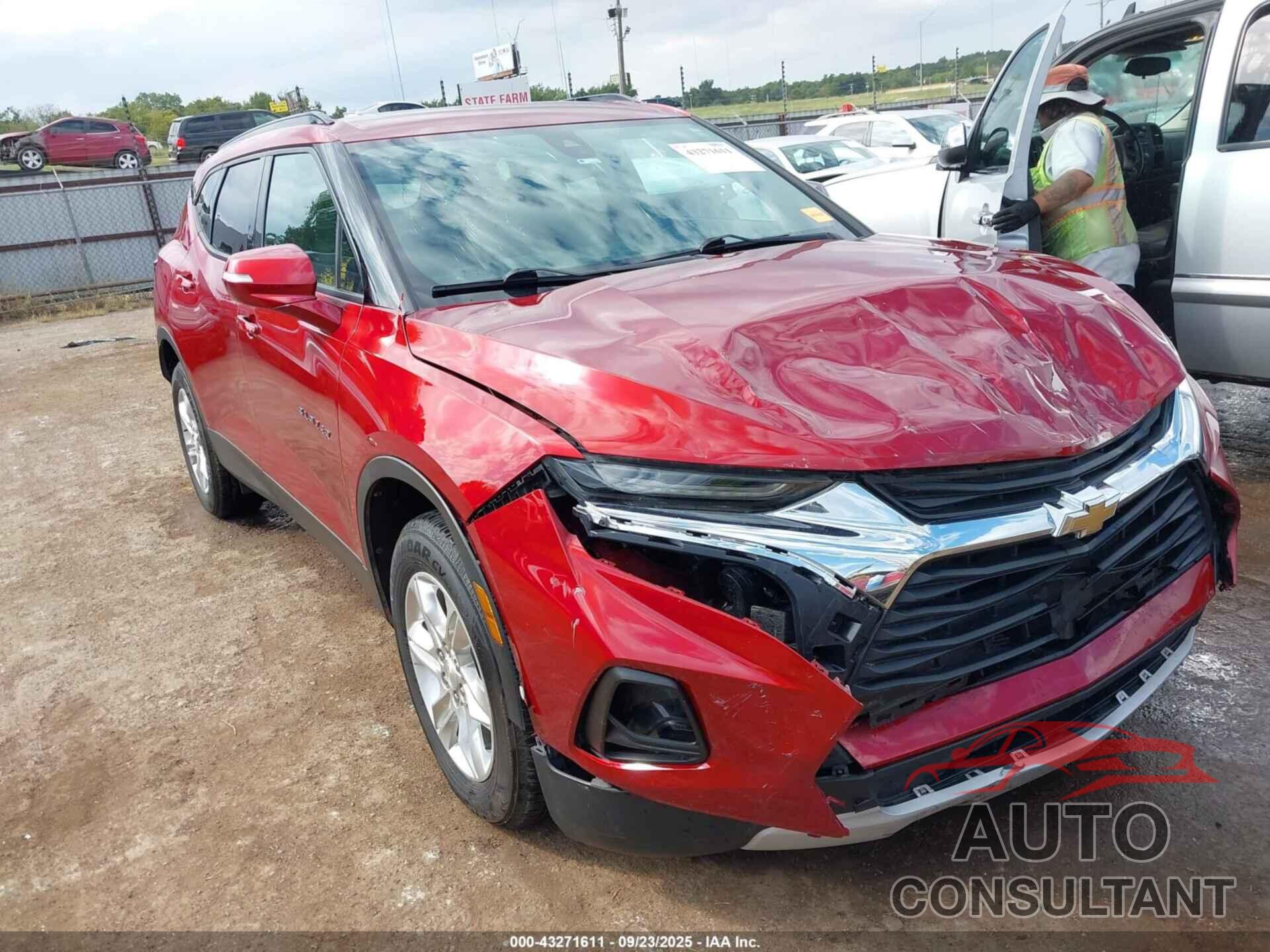 CHEVROLET BLAZER 2021 - 3GNKBCRS0MS505759