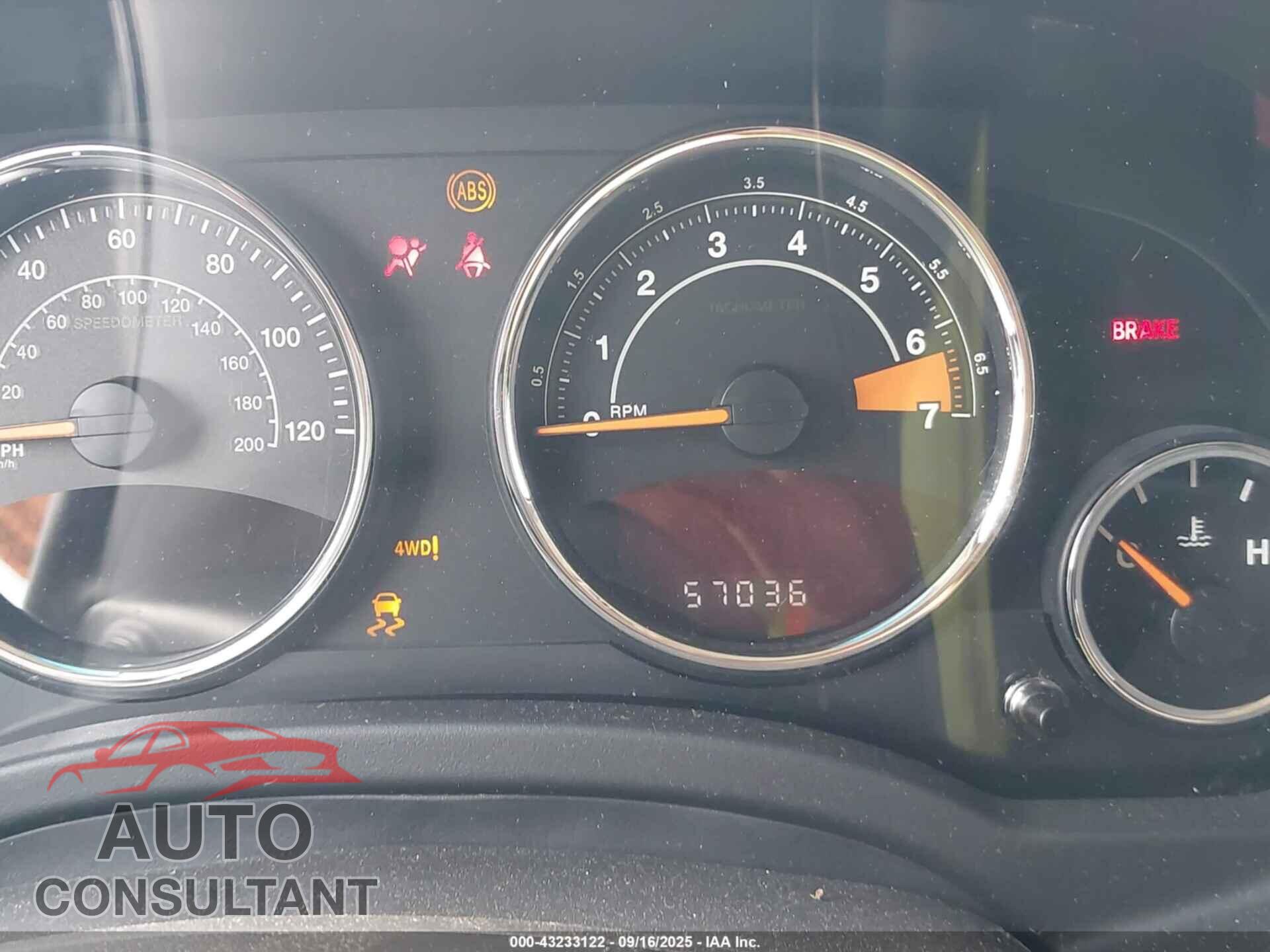 JEEP COMPASS 2015 - 1C4NJDEB6FD395615