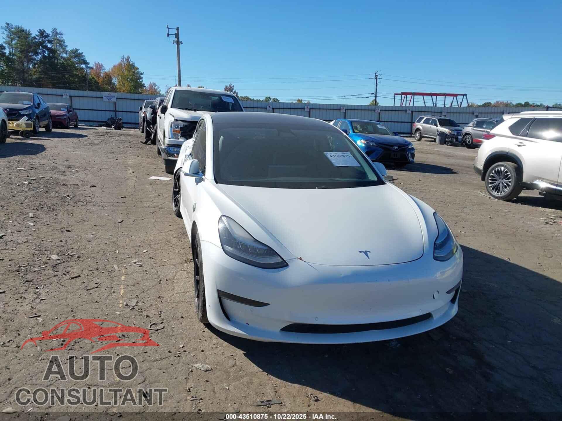 TESLA MODEL 3 2020 - 5YJ3E1EA3LF737656