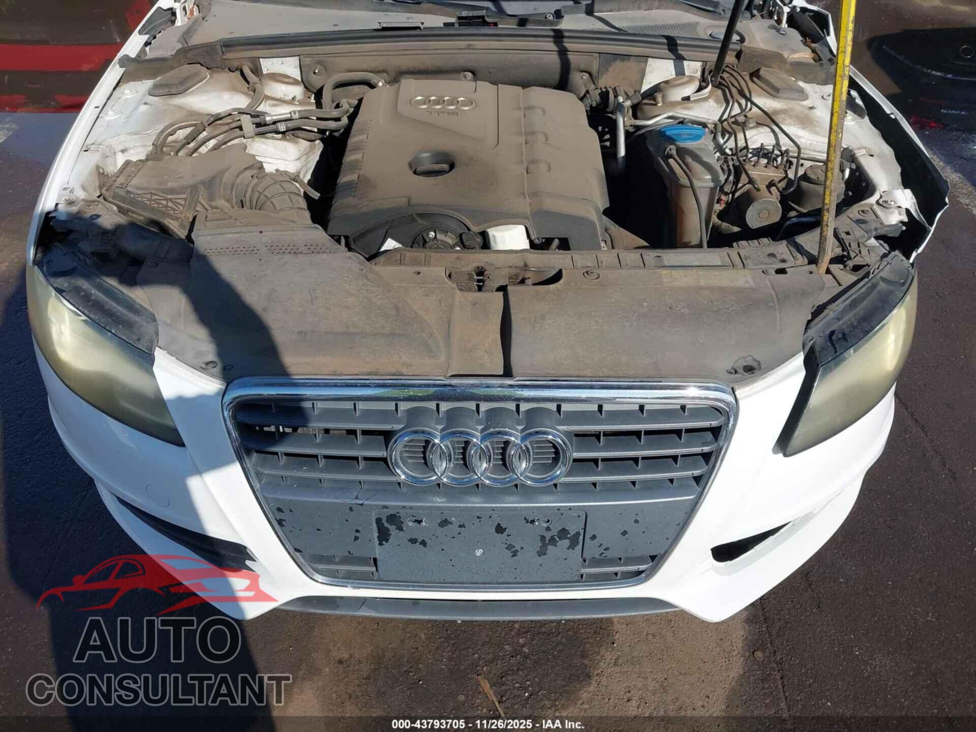 AUDI A4 2012 - WAUEFAFL1CA119862