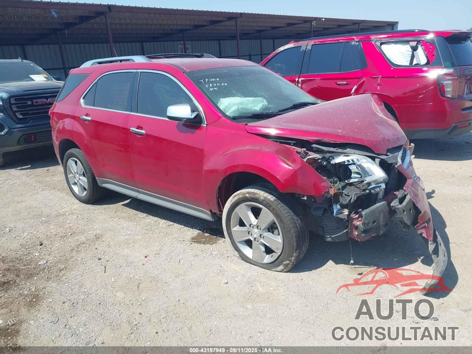 CHEVROLET EQUINOX 2013 - 1GNALFEK0DZ101461