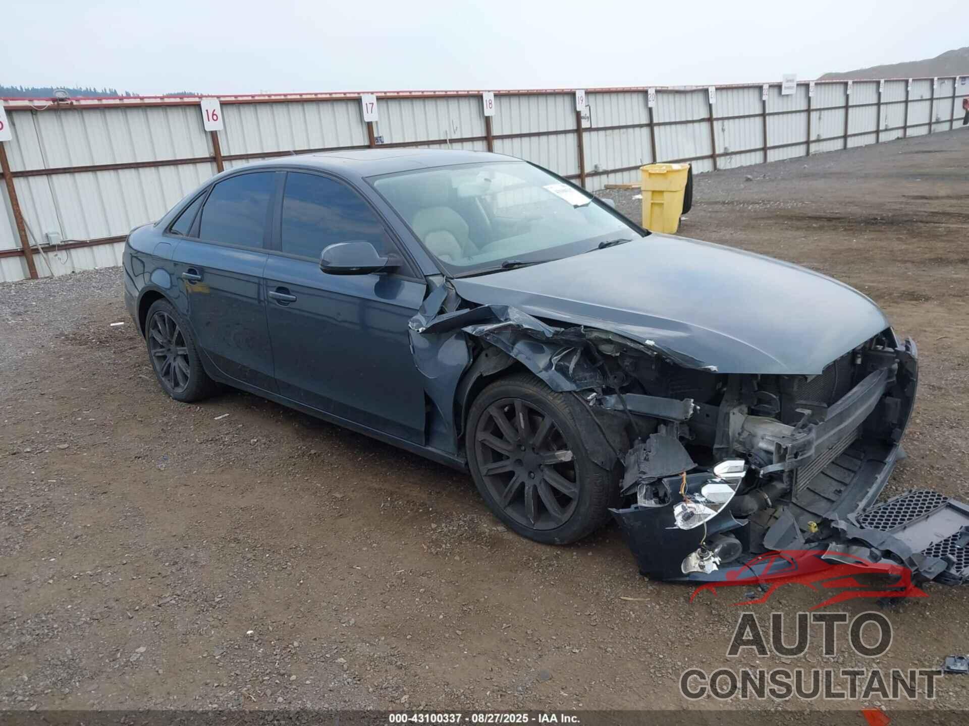 AUDI A4 2011 - WAUAFAFL8BN038492