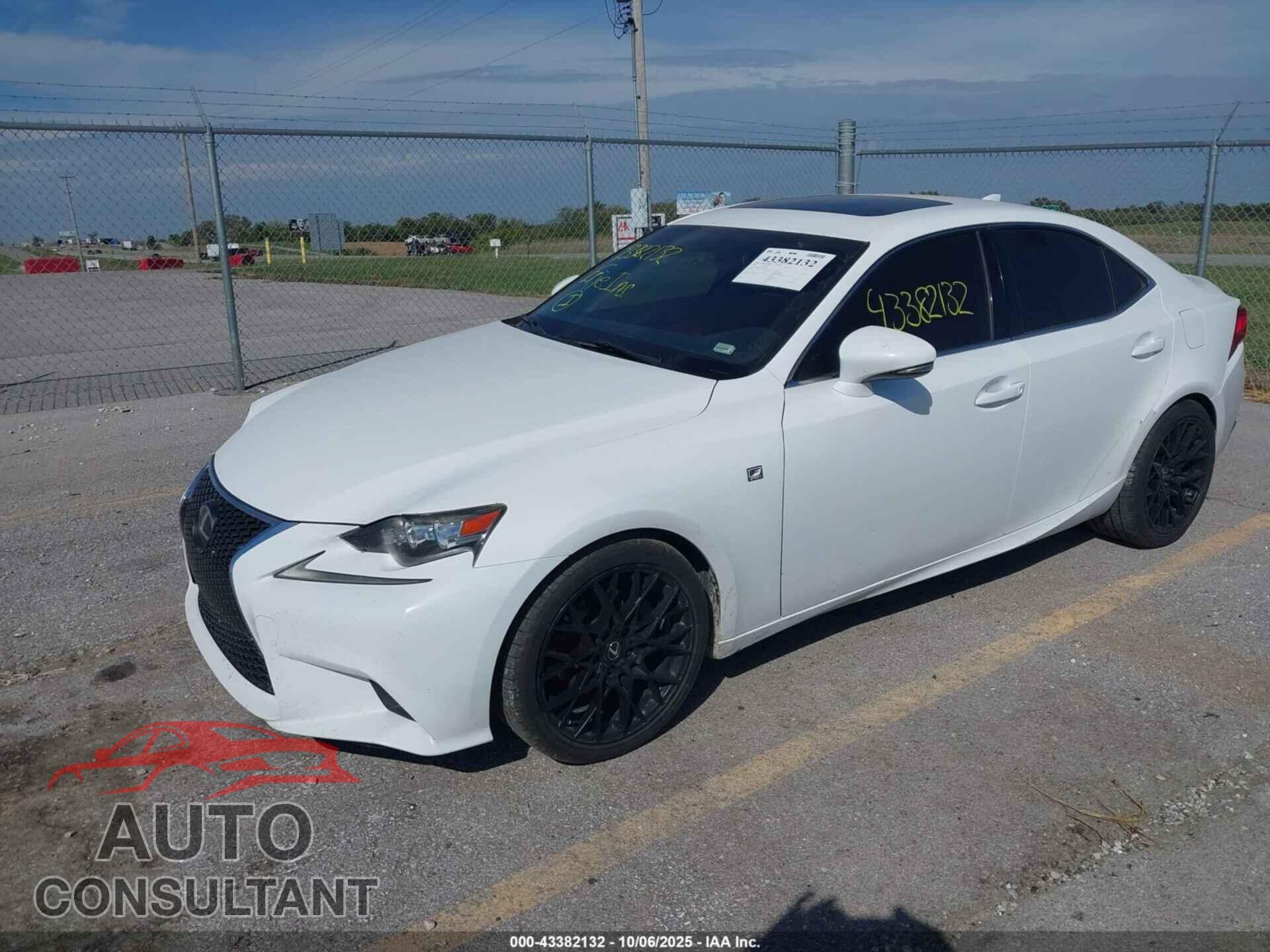 LEXUS IS 250 2014 - JTHBF1D25E5042486