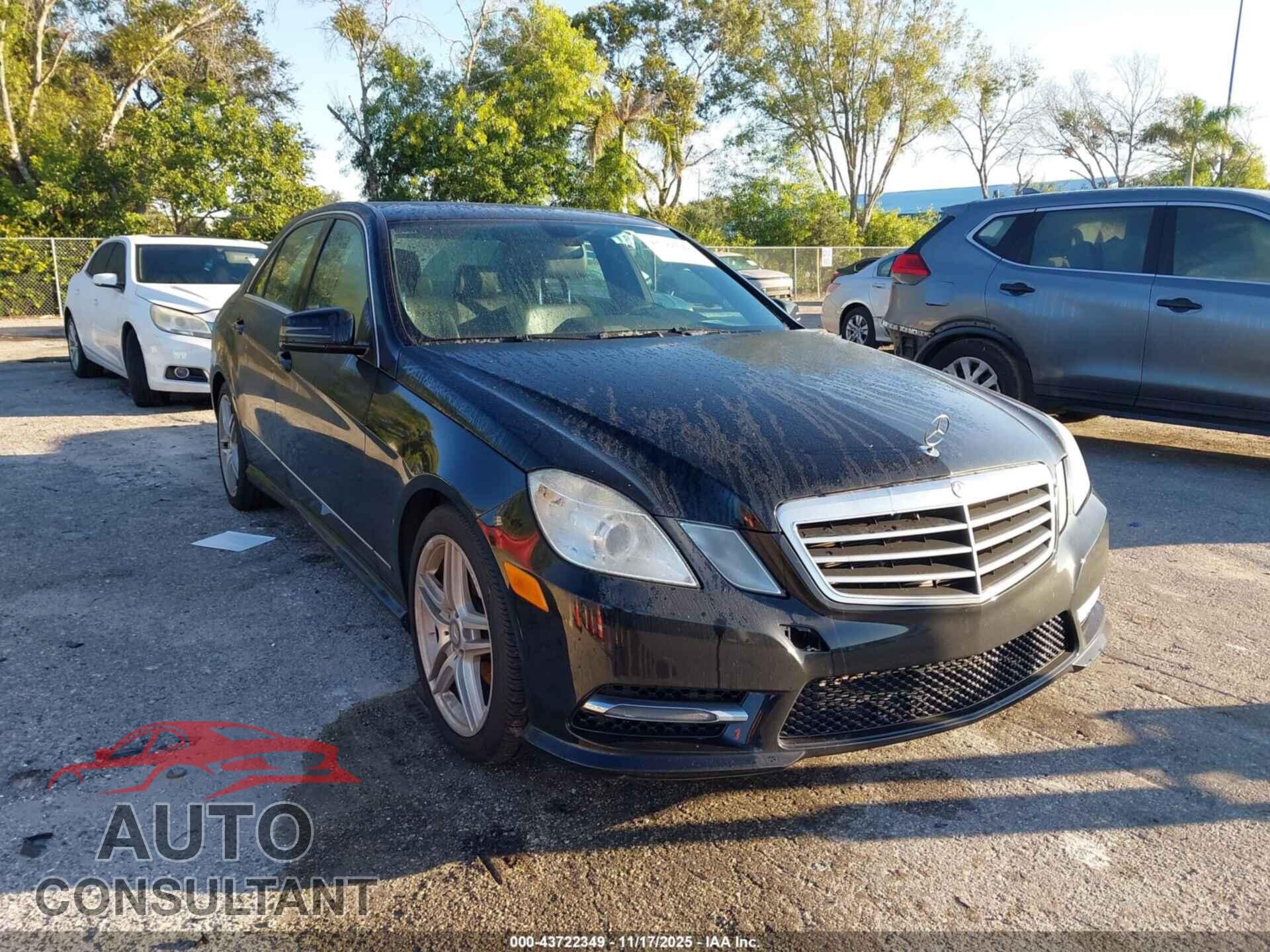 MERCEDES-BENZ E 350 2013 - WDDHF8JB2DA721846