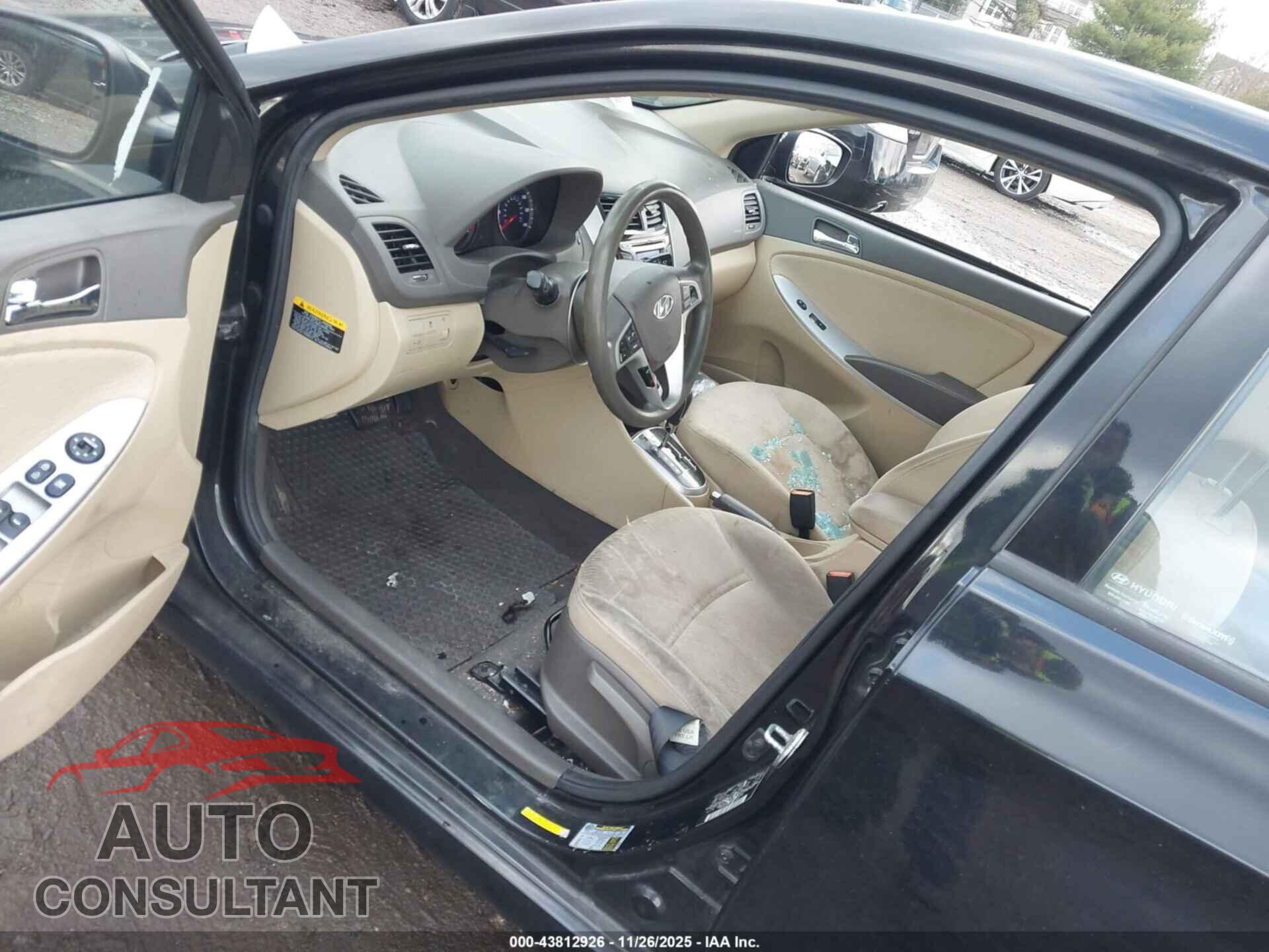 HYUNDAI ACCENT 2014 - KMHCU4AE7EU769996