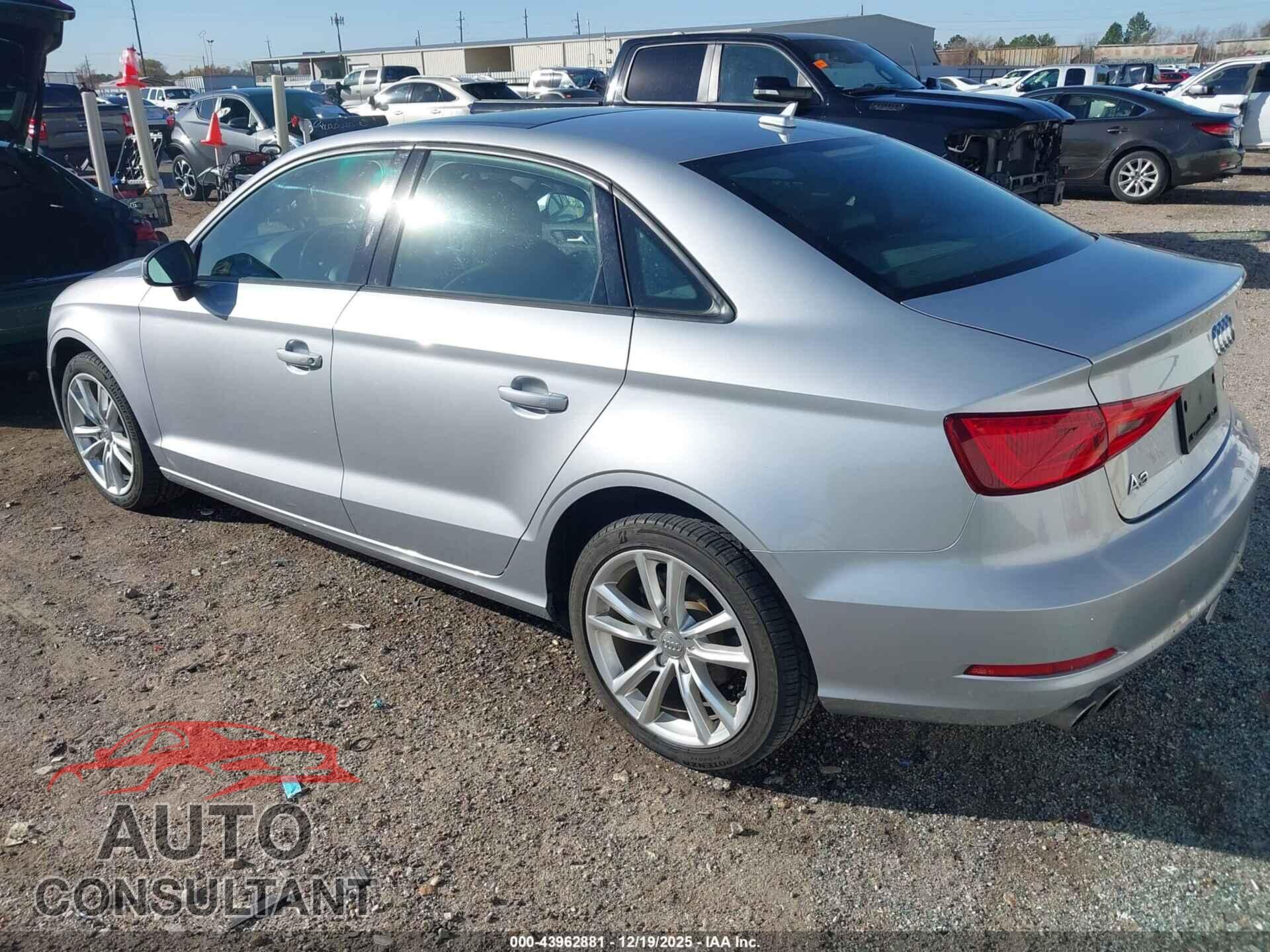 AUDI A3 2015 - WAUAJGFF8F1040588