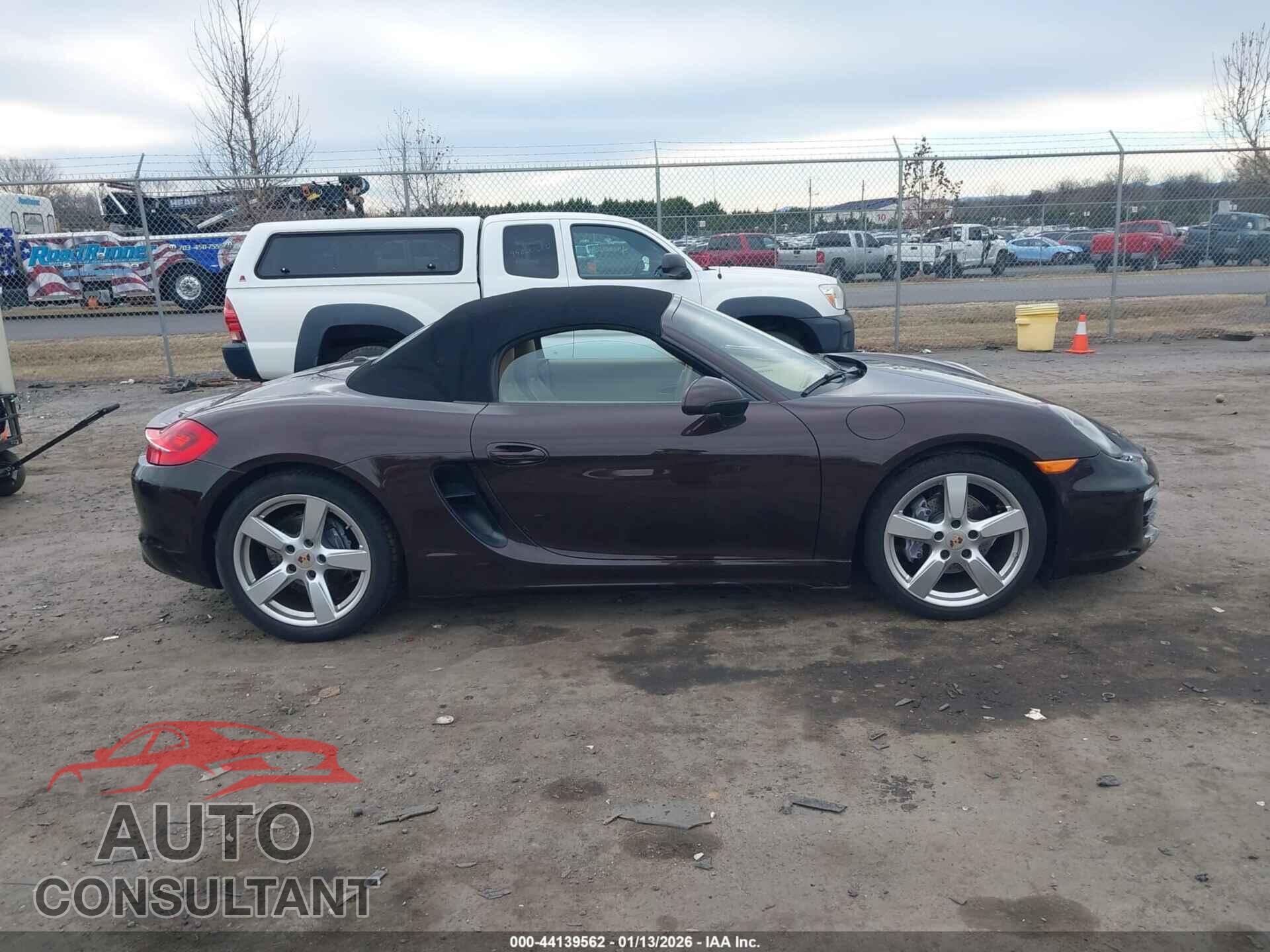 PORSCHE BOXSTER 2014 - WP0CA2A89ES121387