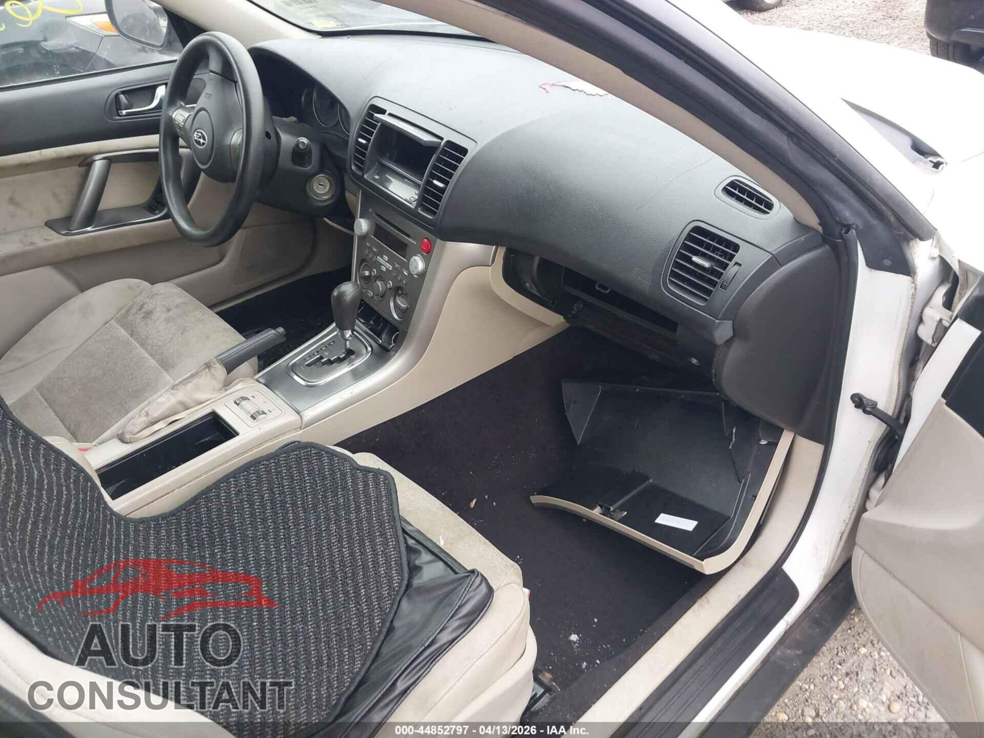 SUBARU OUTBACK 2009 - 4S4BP61C897347320
