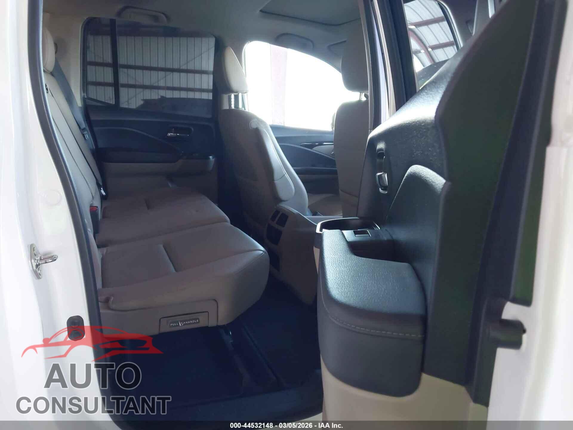 HONDA RIDGELINE 2017 - 5FPYK3F73HB034411
