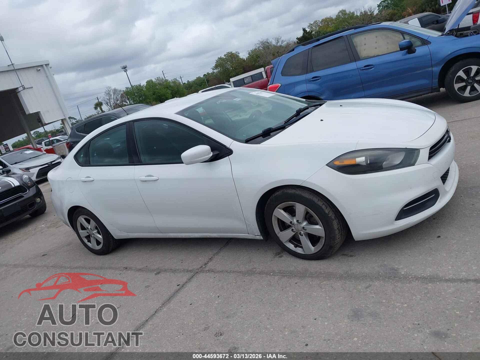 DODGE DART 2015 - 1C3CDFBBXFD251732
