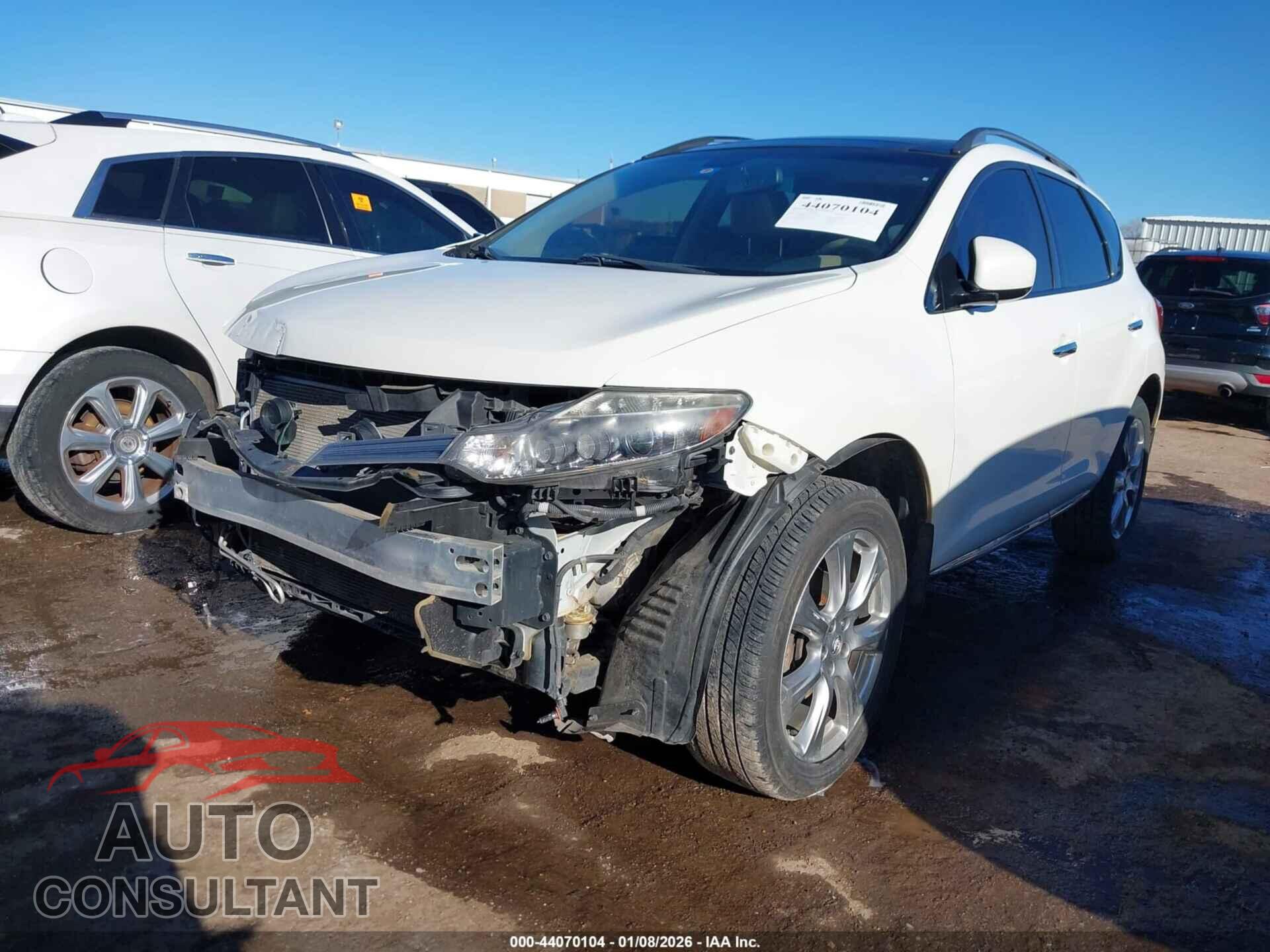 NISSAN MURANO 2014 - JN8AZ1MUXEW403473