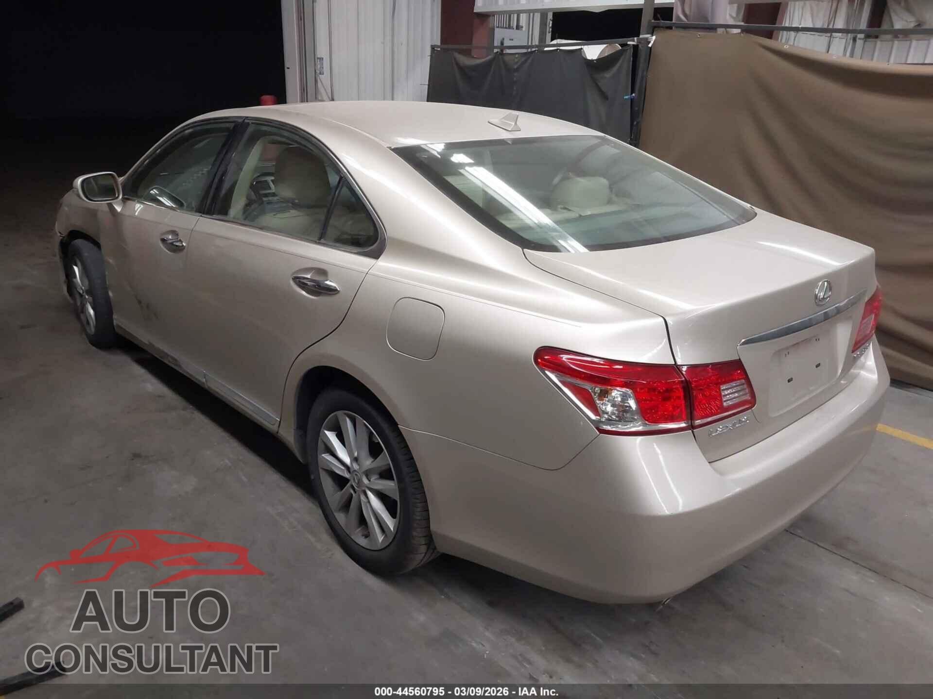 LEXUS ES 350 2011 - JTHBK1EG7B2425798