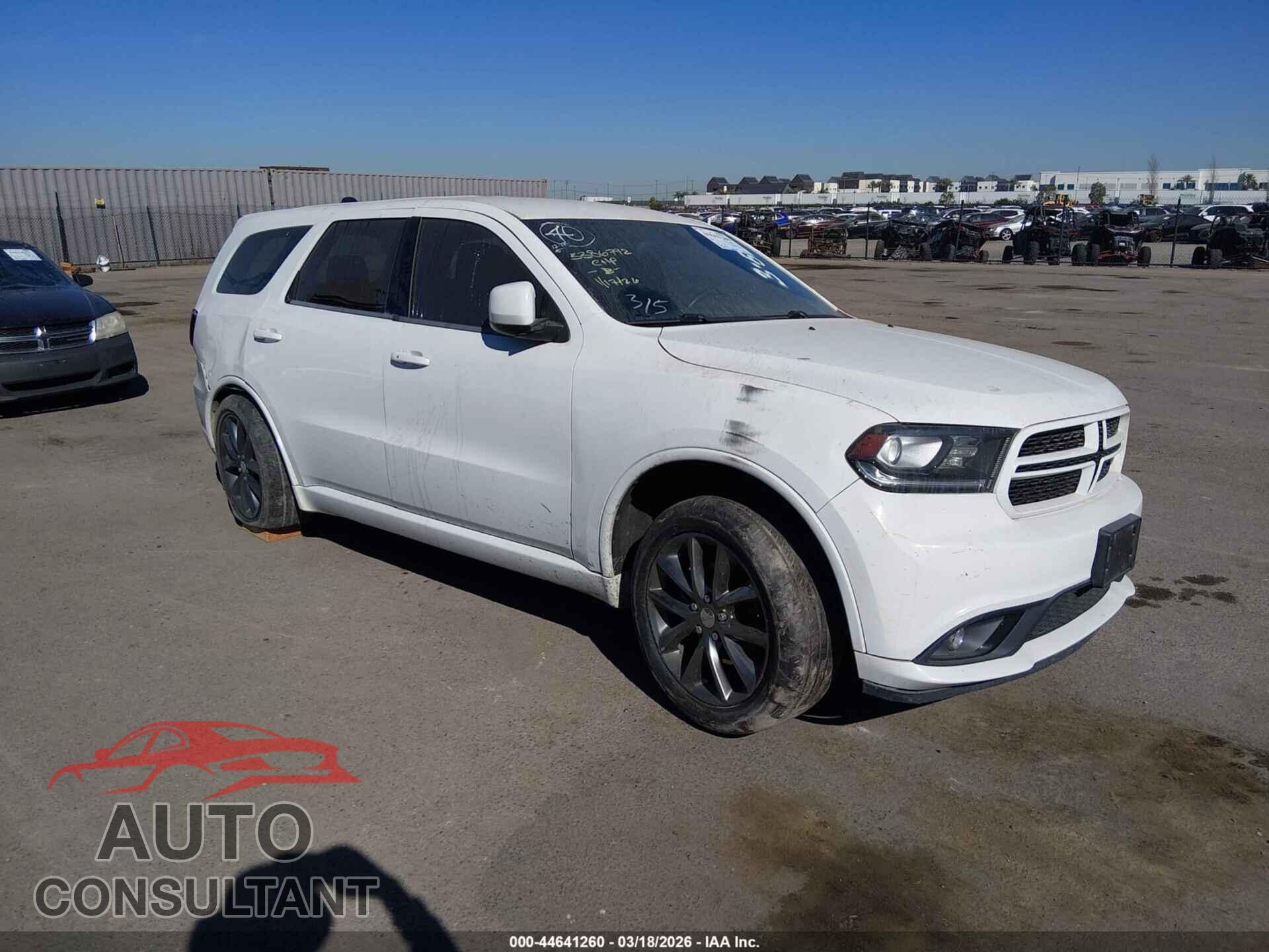 DODGE DURANGO 2014 - 1C4RDHAG1EC593363