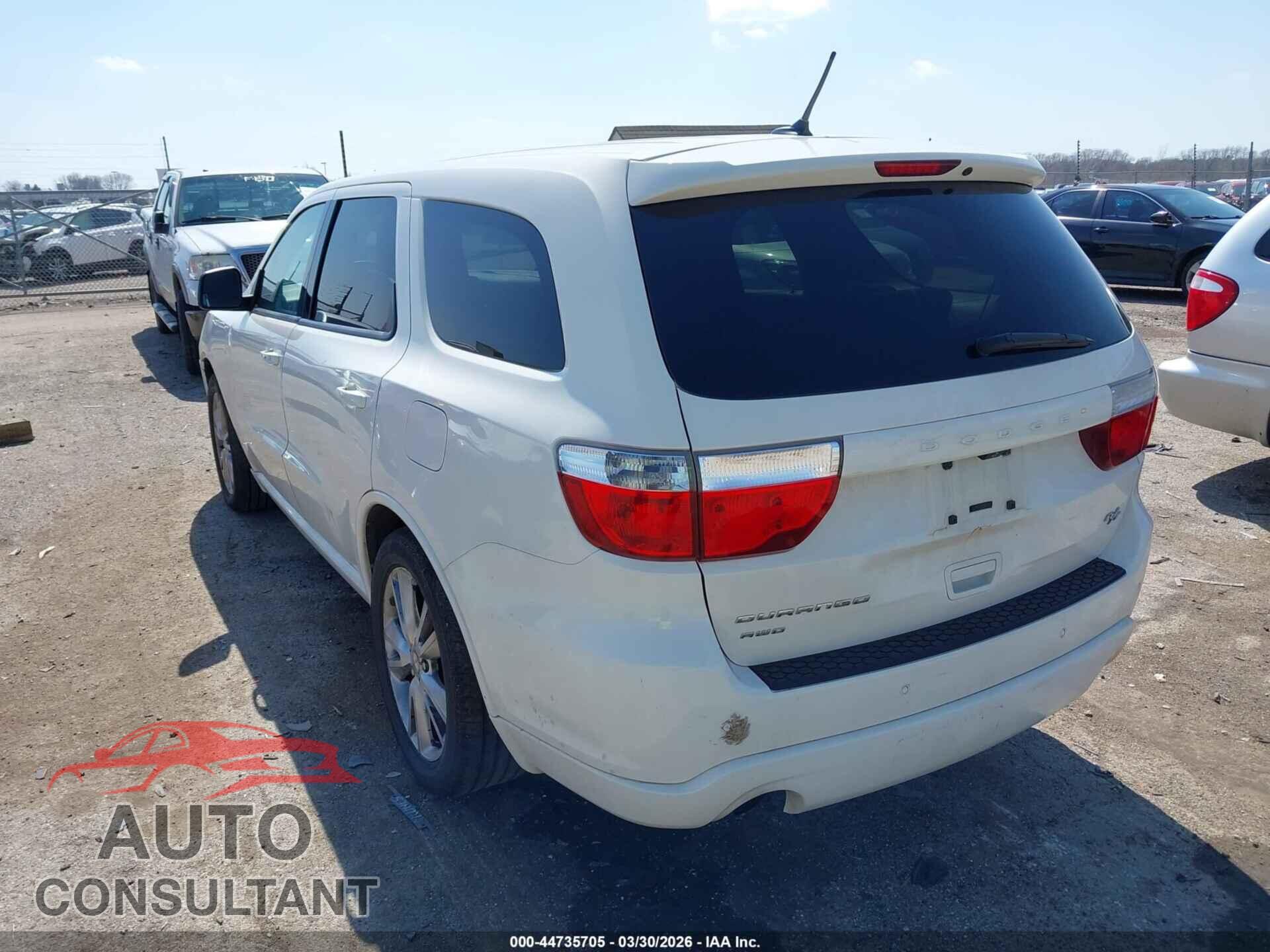 DODGE DURANGO 2012 - 1C4SDJCT1CC284945