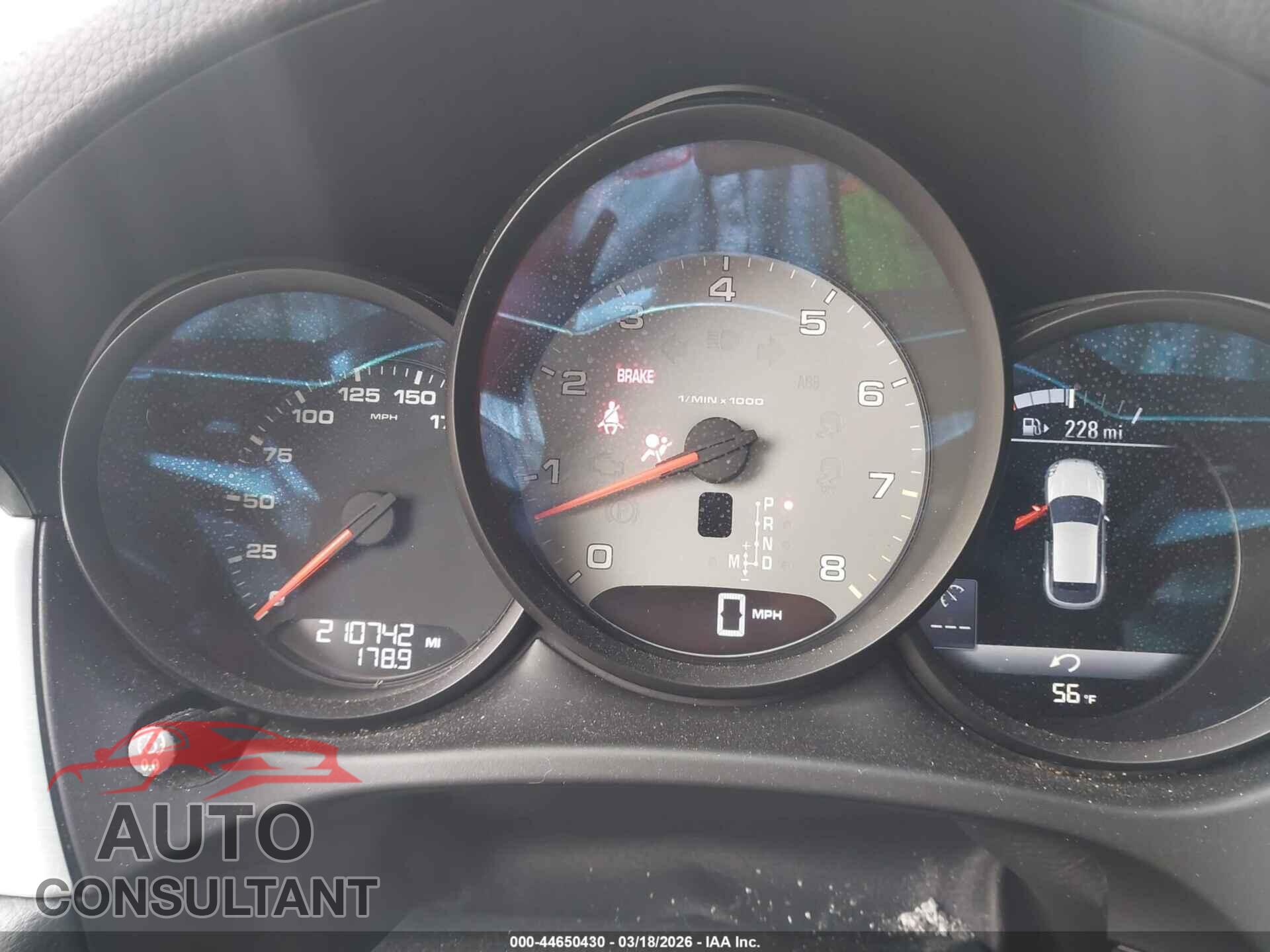 PORSCHE MACAN 2015 - WP1AB2A52FLB43476