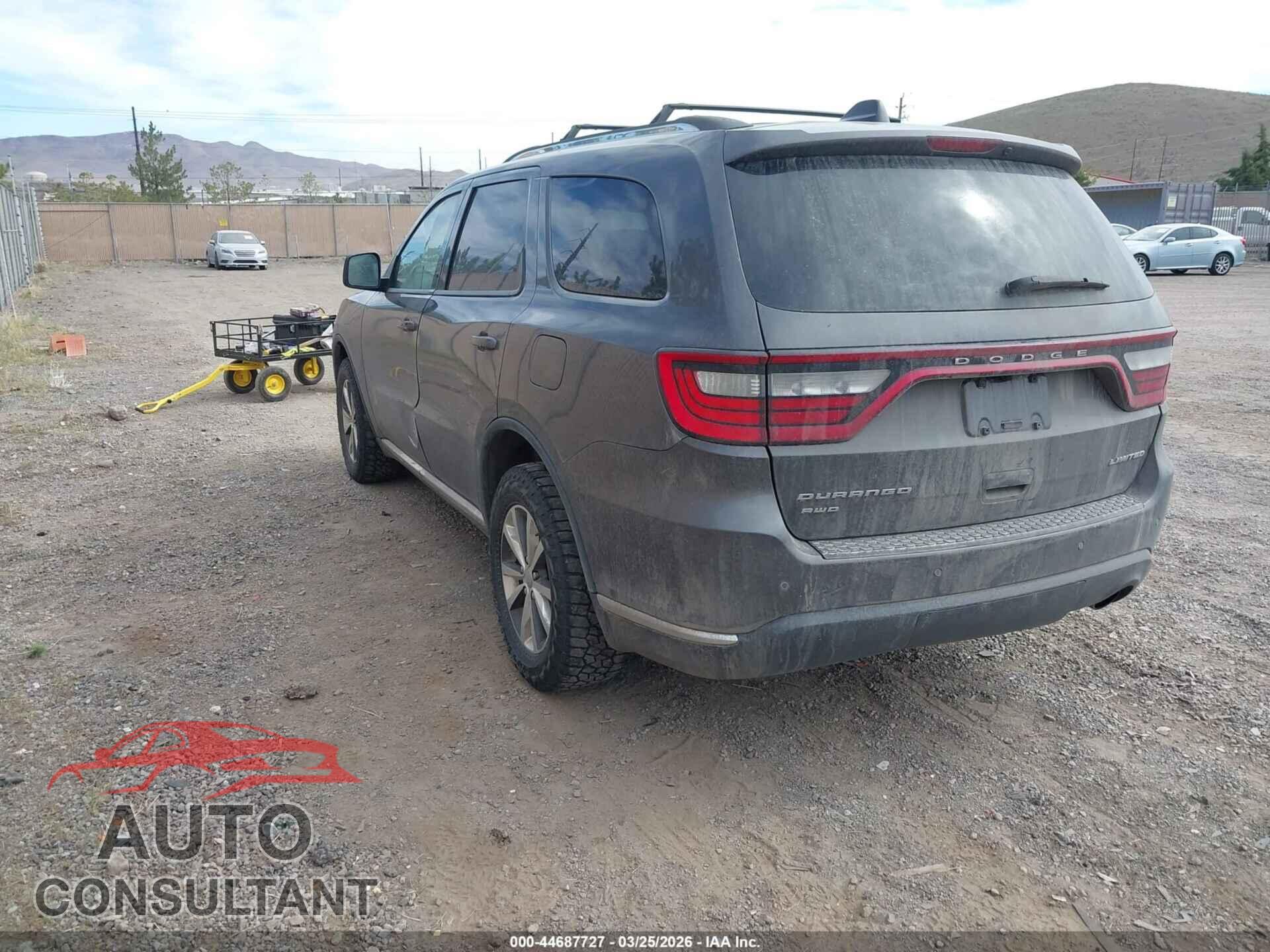 DODGE DURANGO 2016 - 1C4RDJDG2GC433319