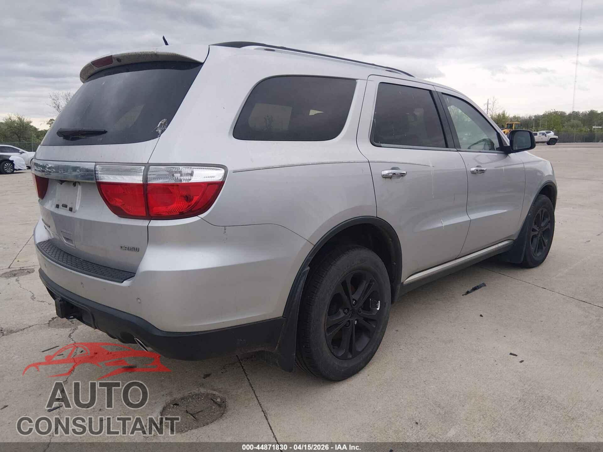 DODGE DURANGO 2013 - 1C4RDJDG9DC554117