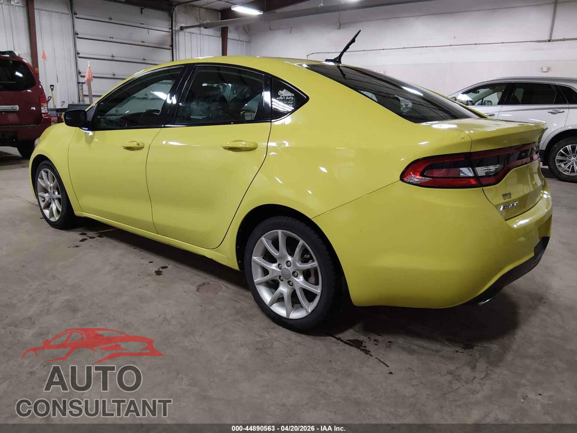 DODGE DART 2013 - 1C3CDFBA5DD210462