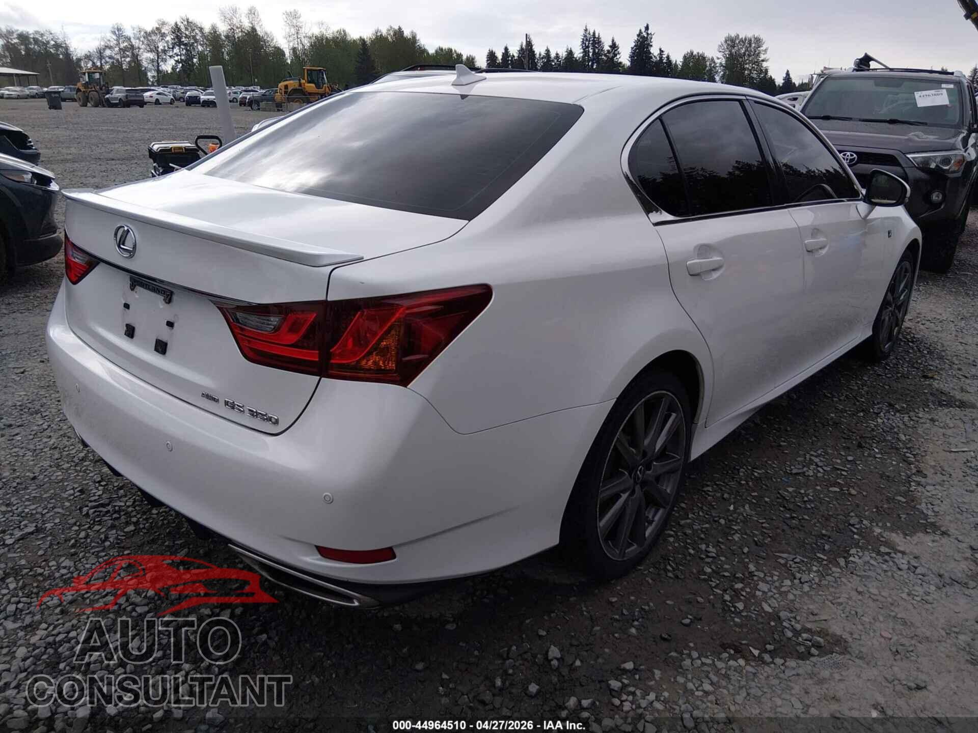 LEXUS GS 350 2013 - JTHCE1BL5D5019727